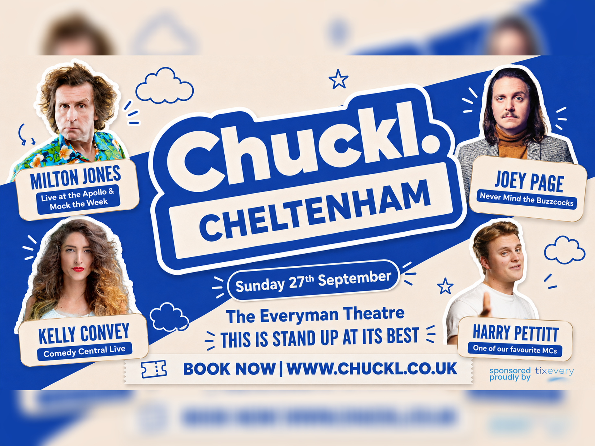 Cheltenham XL Comedy Club featuring: Milton Jones