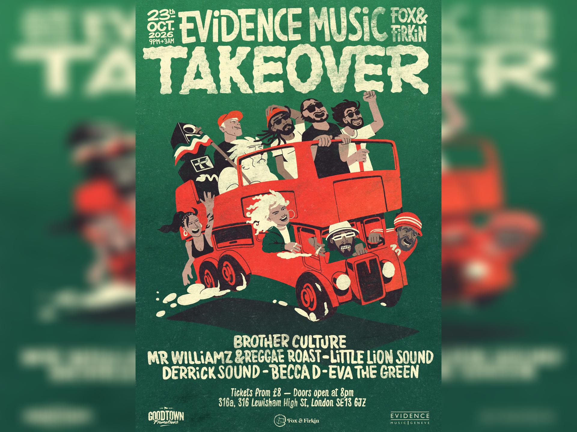 Evidence Music Takeover