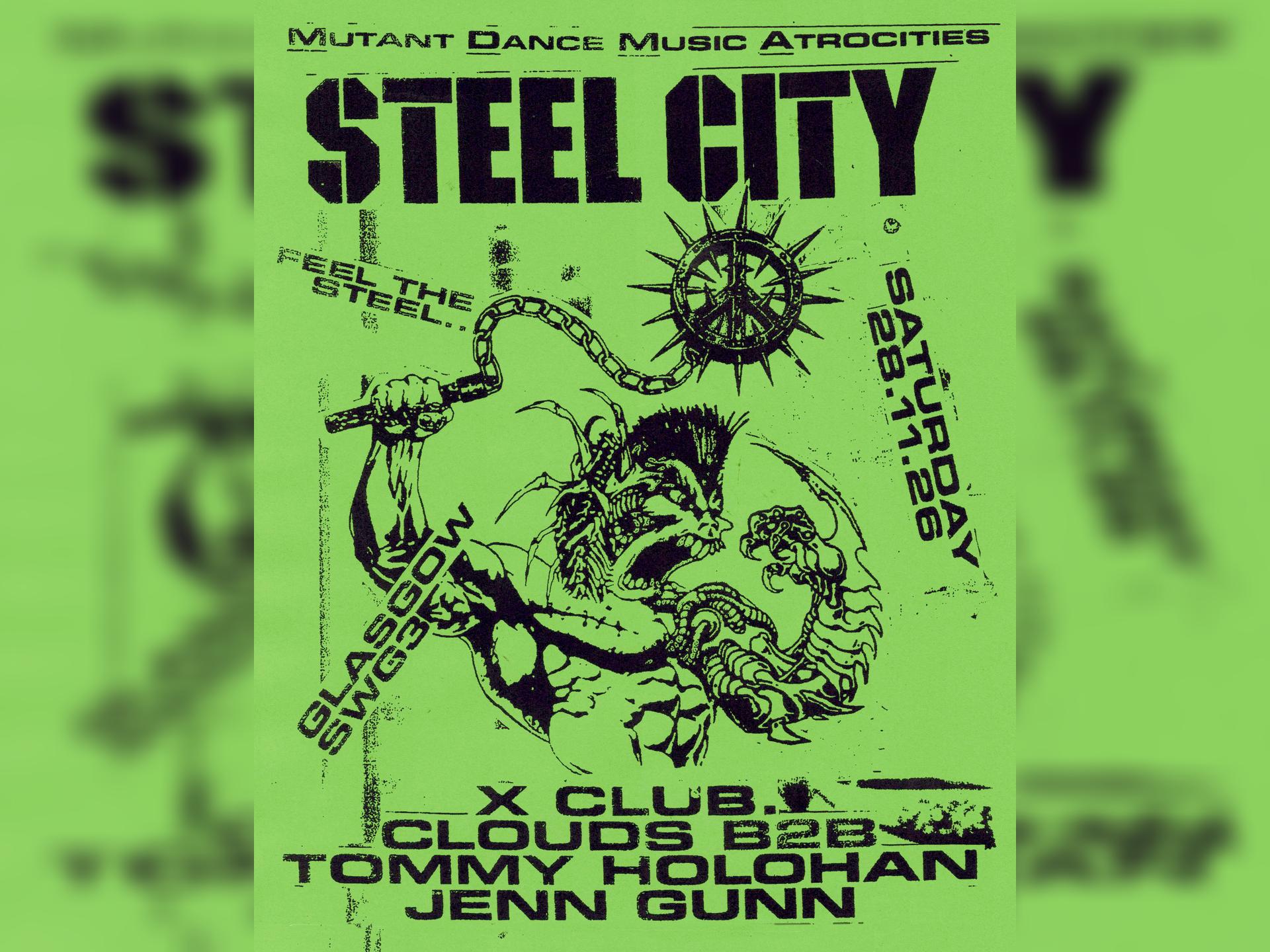 Steel City Scotland X-Club, Tommy Holohan X Clouds, Jenn Gunn