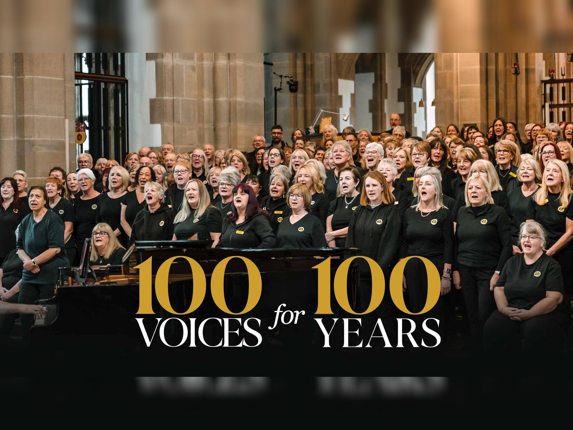 ‘100 Voices for 100 Years’ Centenary Fundraising Concert