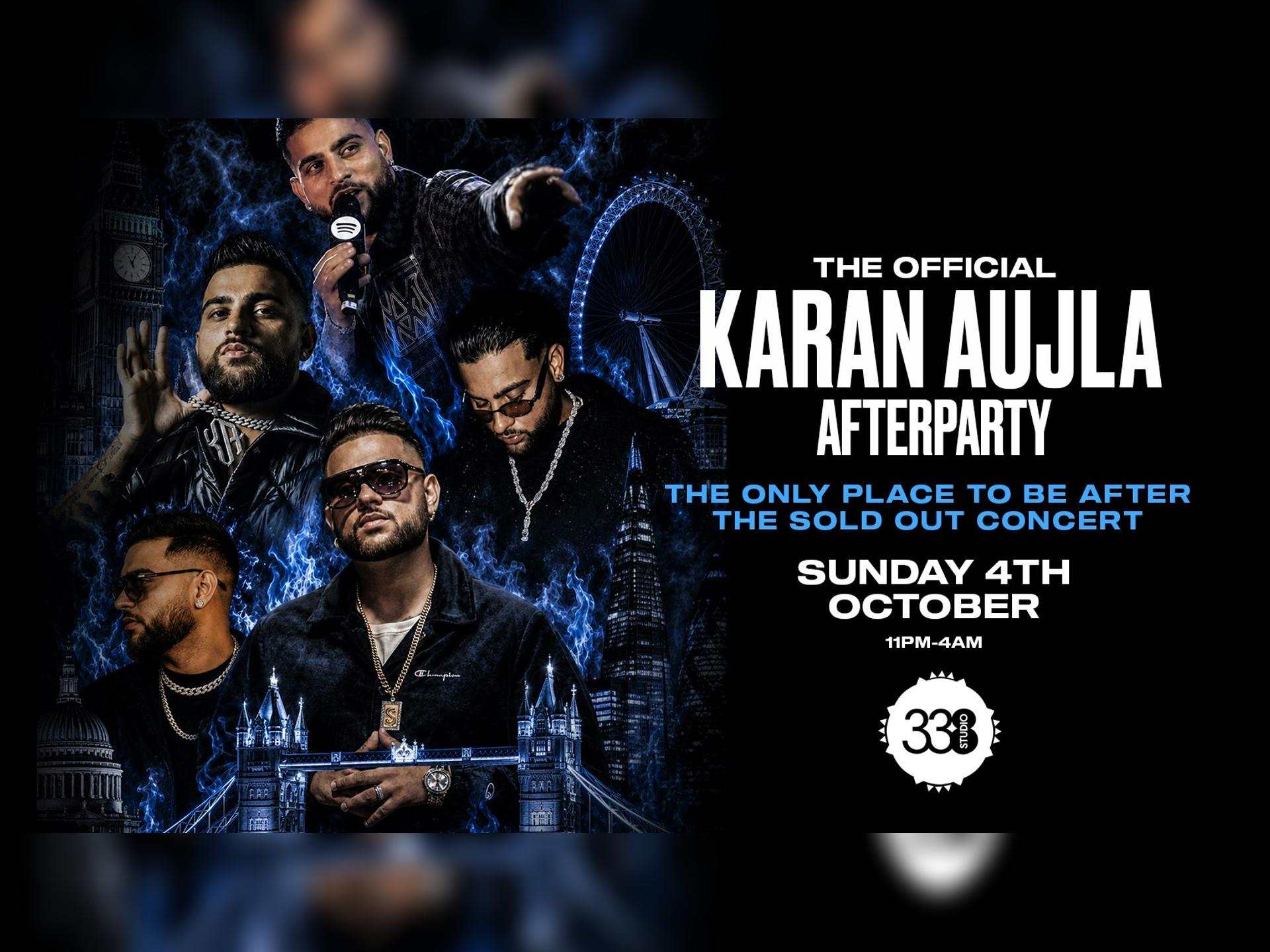 The Official Karan Aujla Concert After Party - STUDIO 338