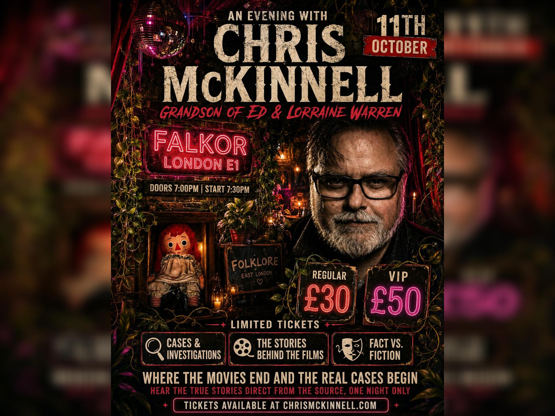 An Evening With Chris Mckinnell.....