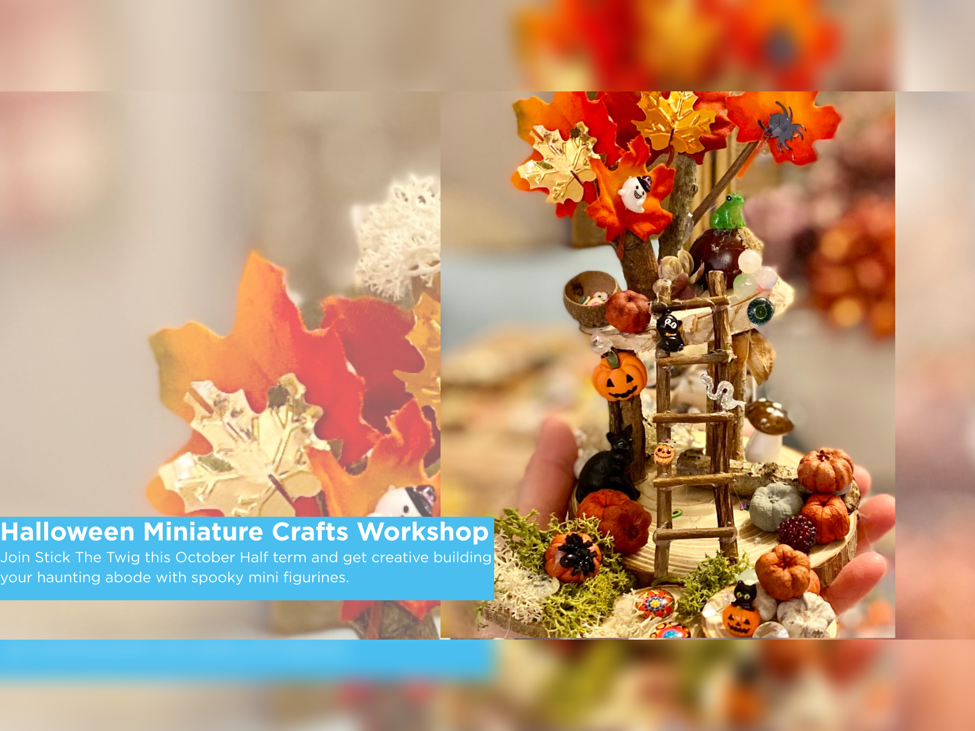 Haunted Halloween Miniature Crafts