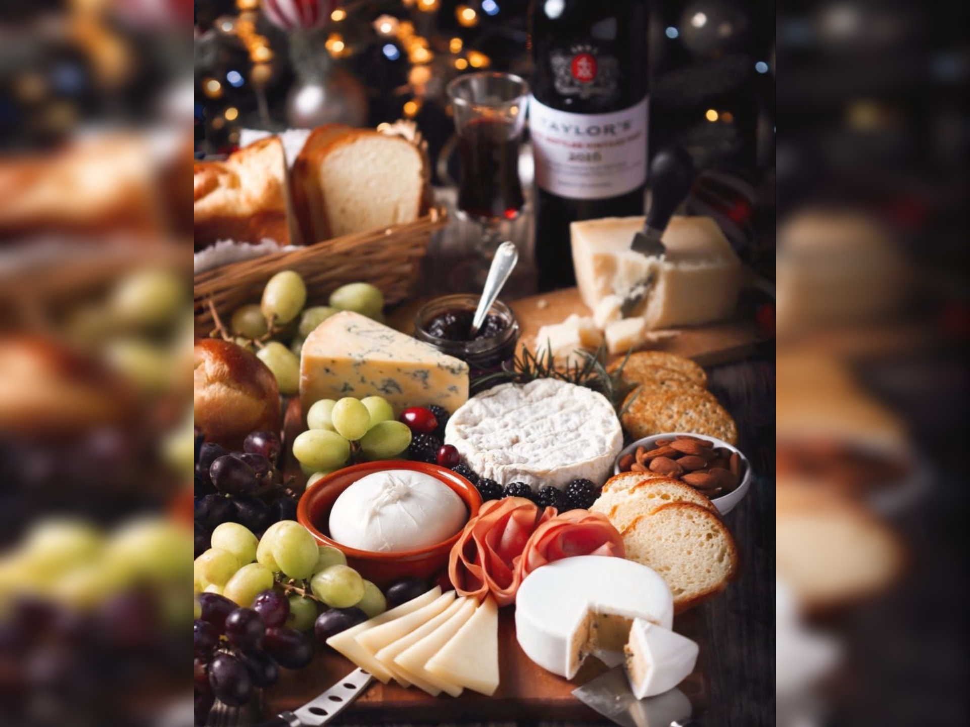 Festive Cheese & Wine Evening