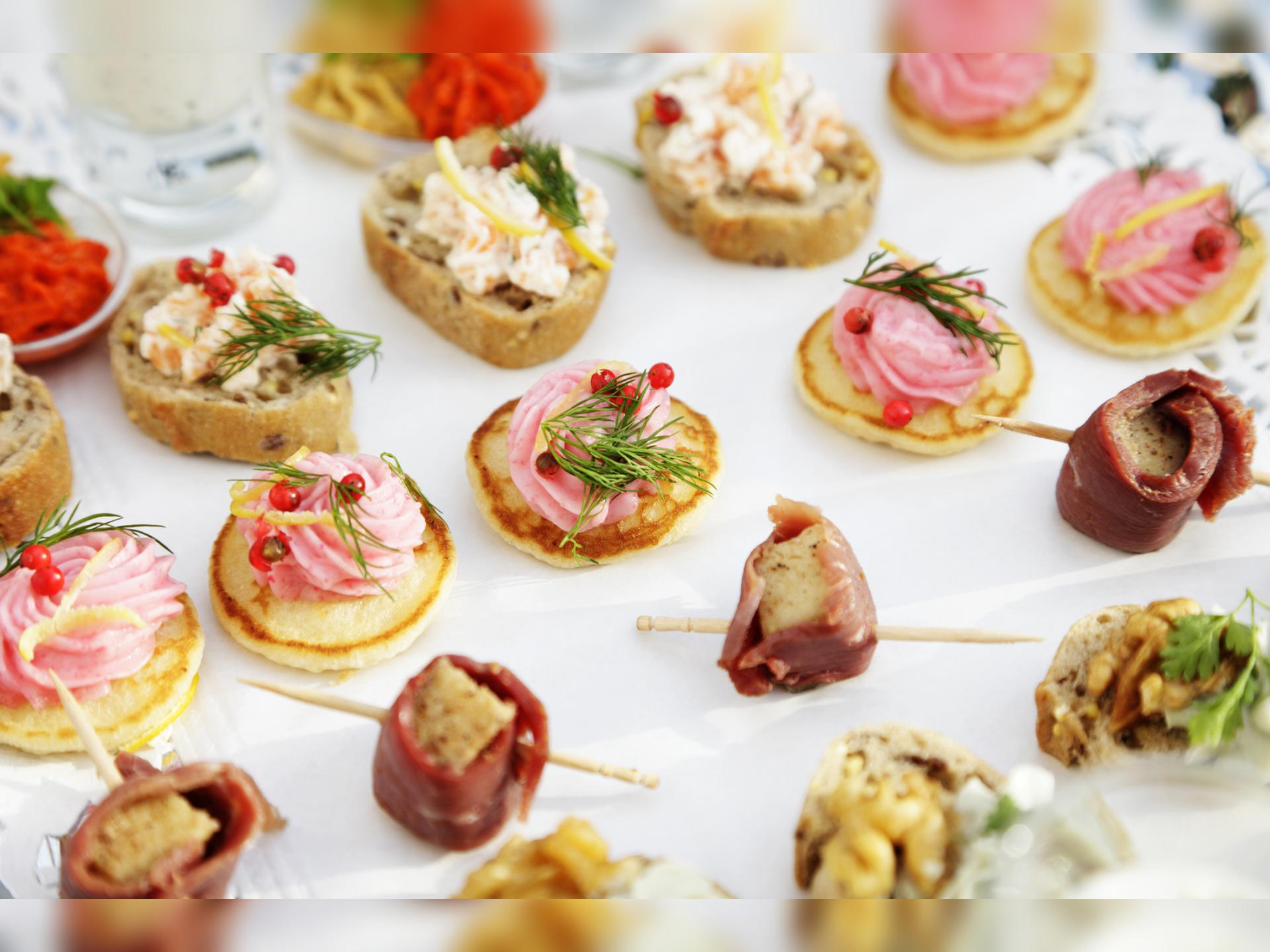 Christmas Canapés