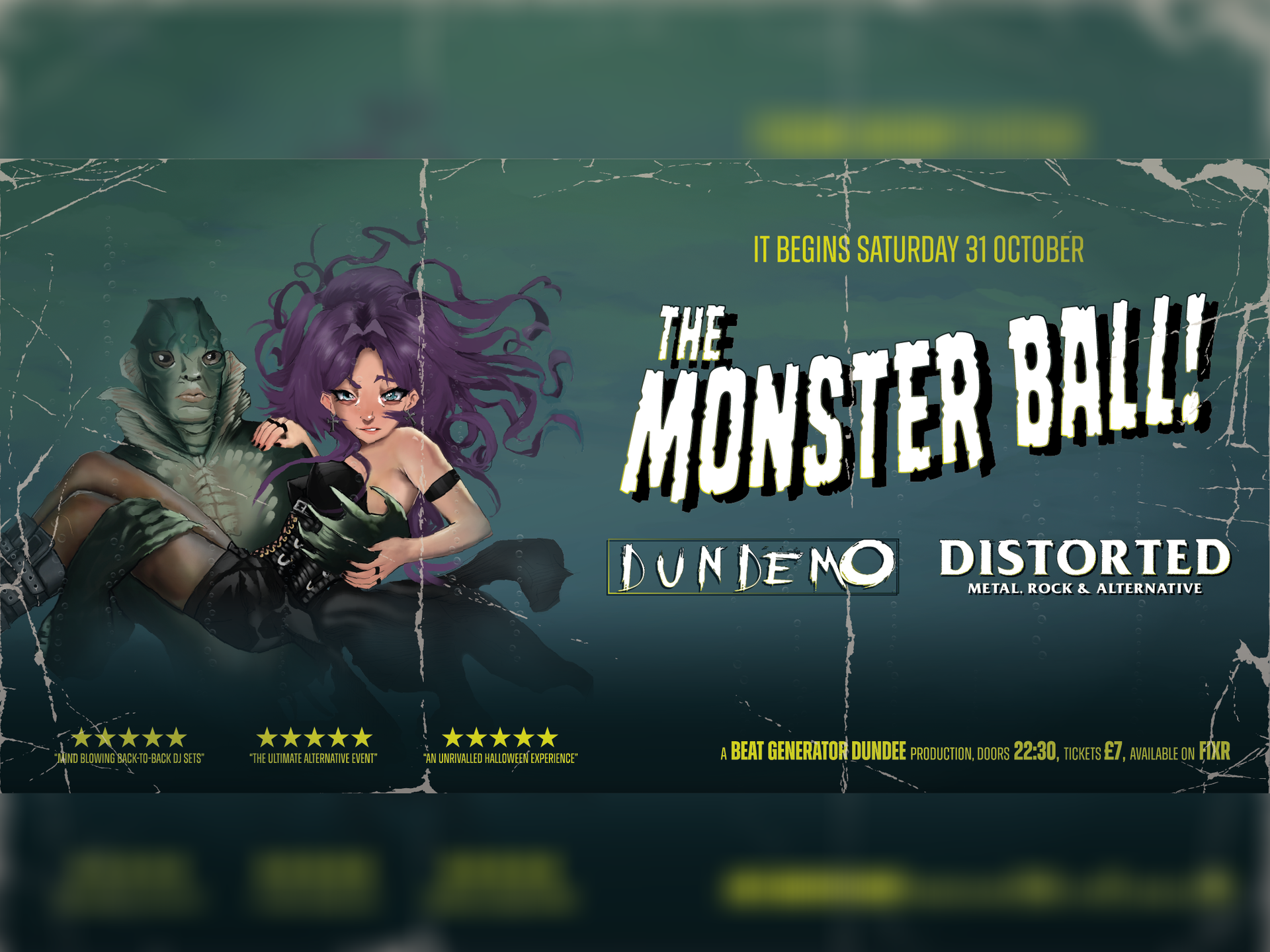 Dundemo Vs Distorted: The Monster Ball (Halloween Special)