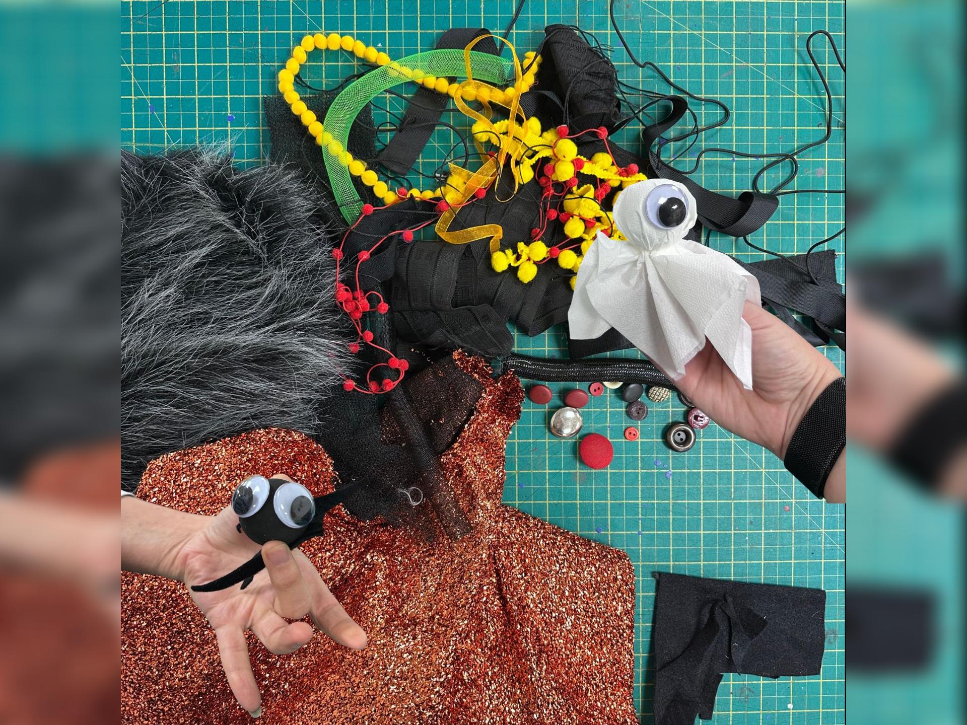 Scrappy Halloween Fun at Edinburgh Open Workshop