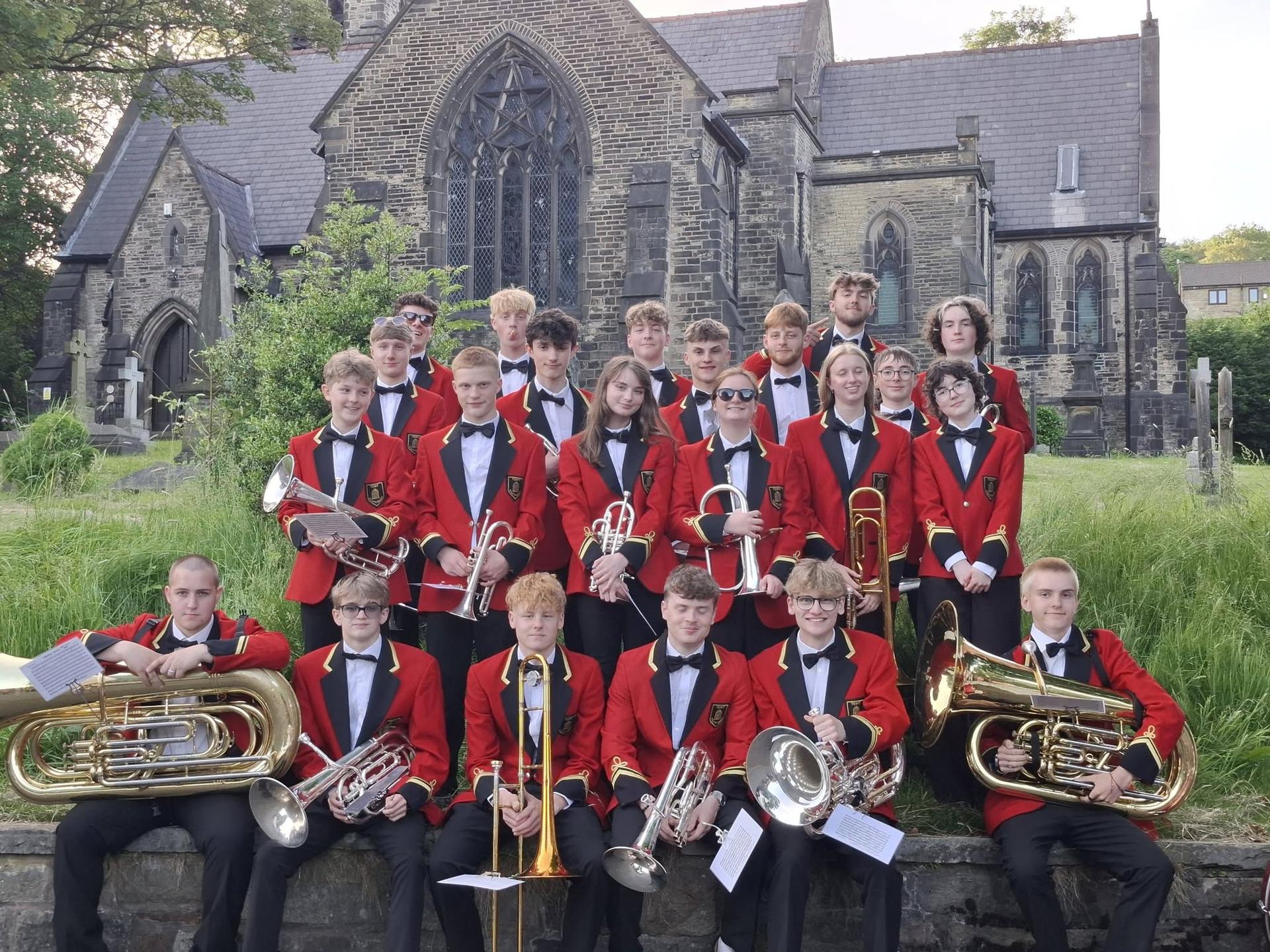 Tewit Youth Band in concert