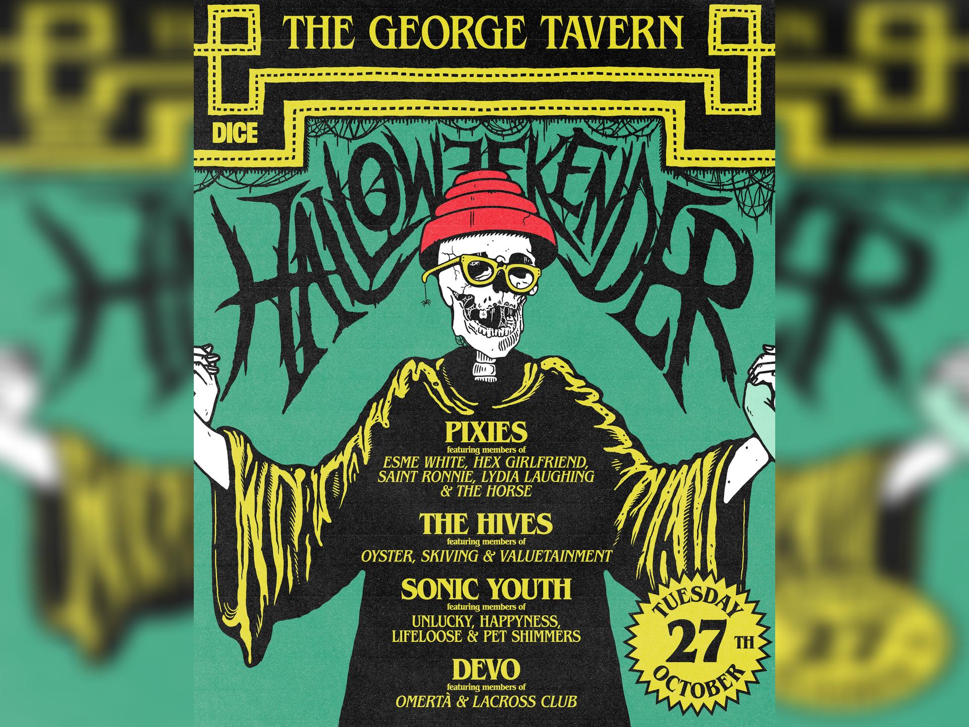 Halloweekender: Pixies / the Hives / Sonic Youth / Devo