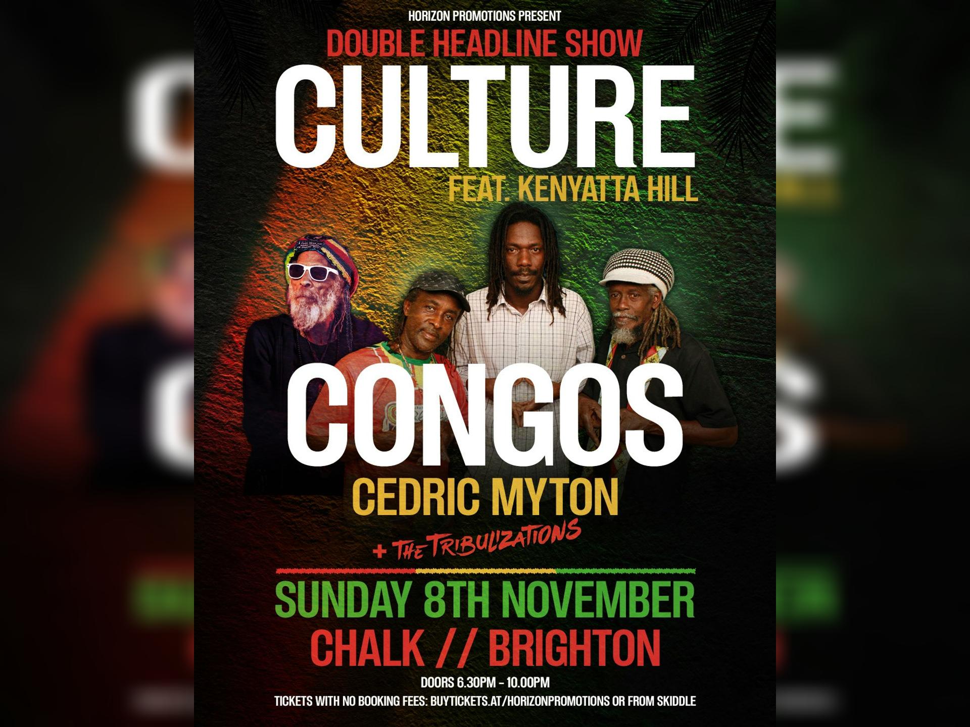 Culture Feat Kenyatta Hill & Congo's Cedric Myton