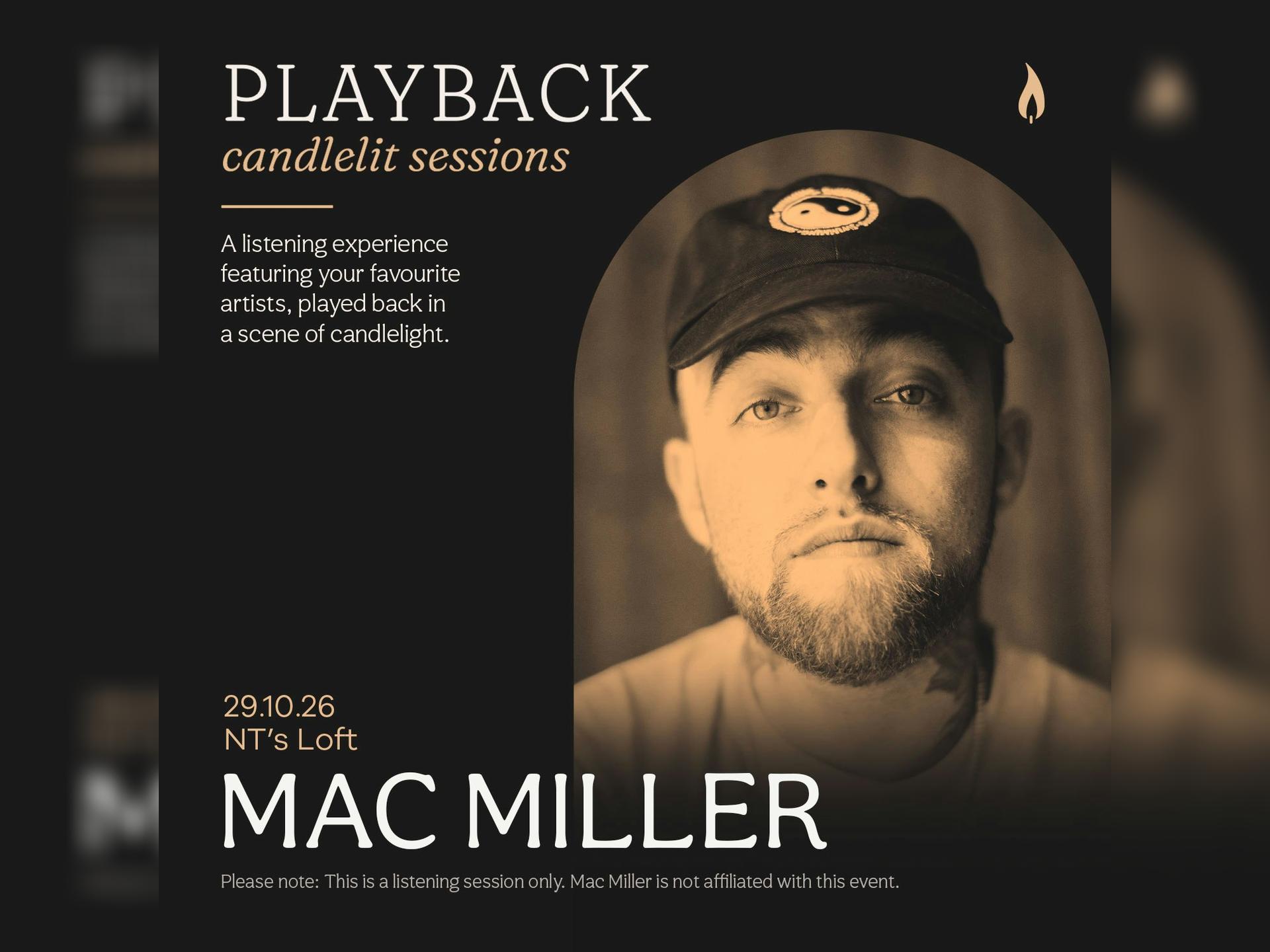 Playback: Mac Miller [Candlelit Sessions]