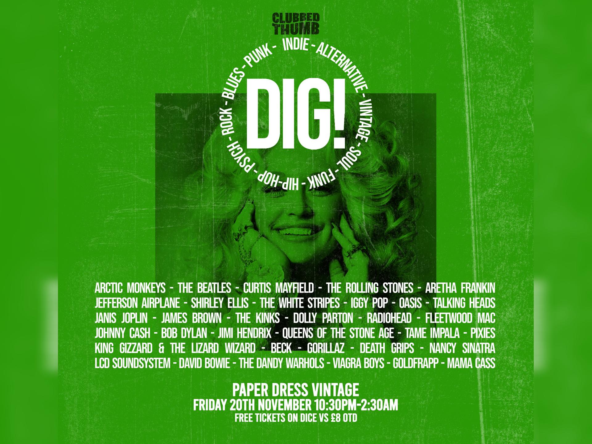 Dig! Club Night