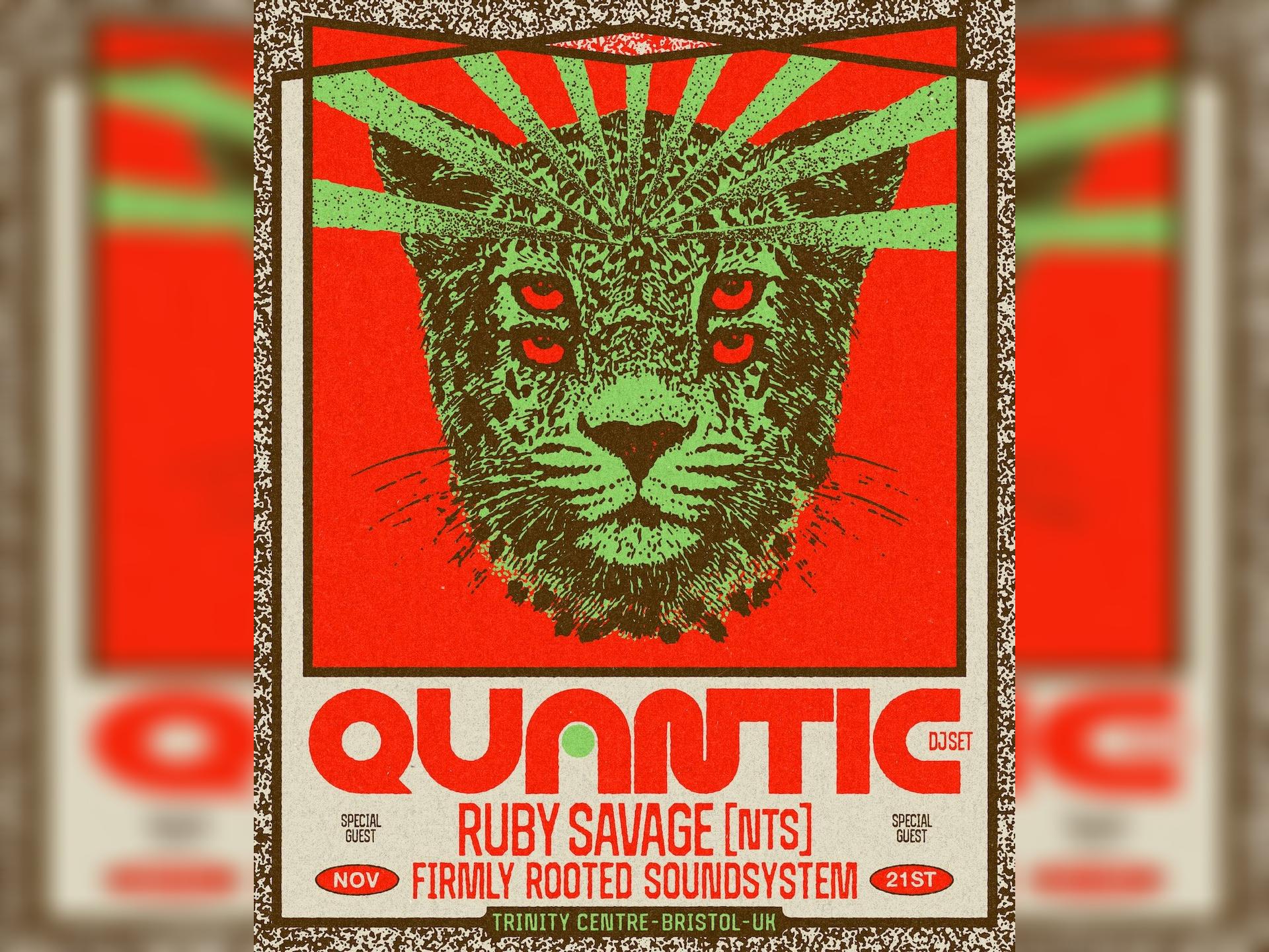 Quantic X Firmly Rooted Soundsystem + Ruby Savage