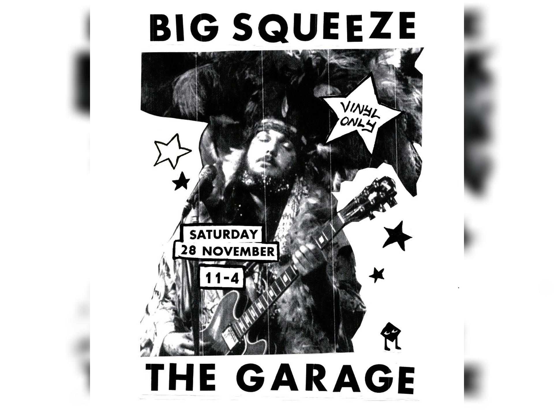 Big Squeeze at the Garage