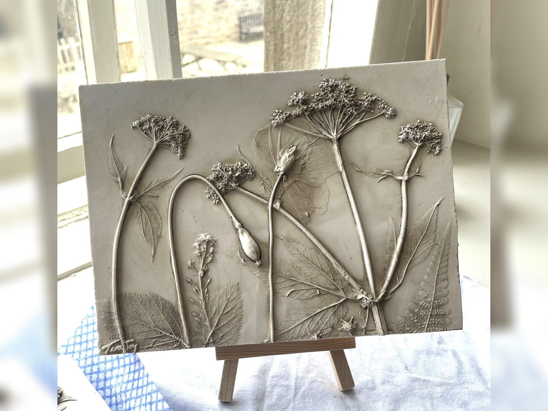 Botanical Bas-Relief Plaques Workshop