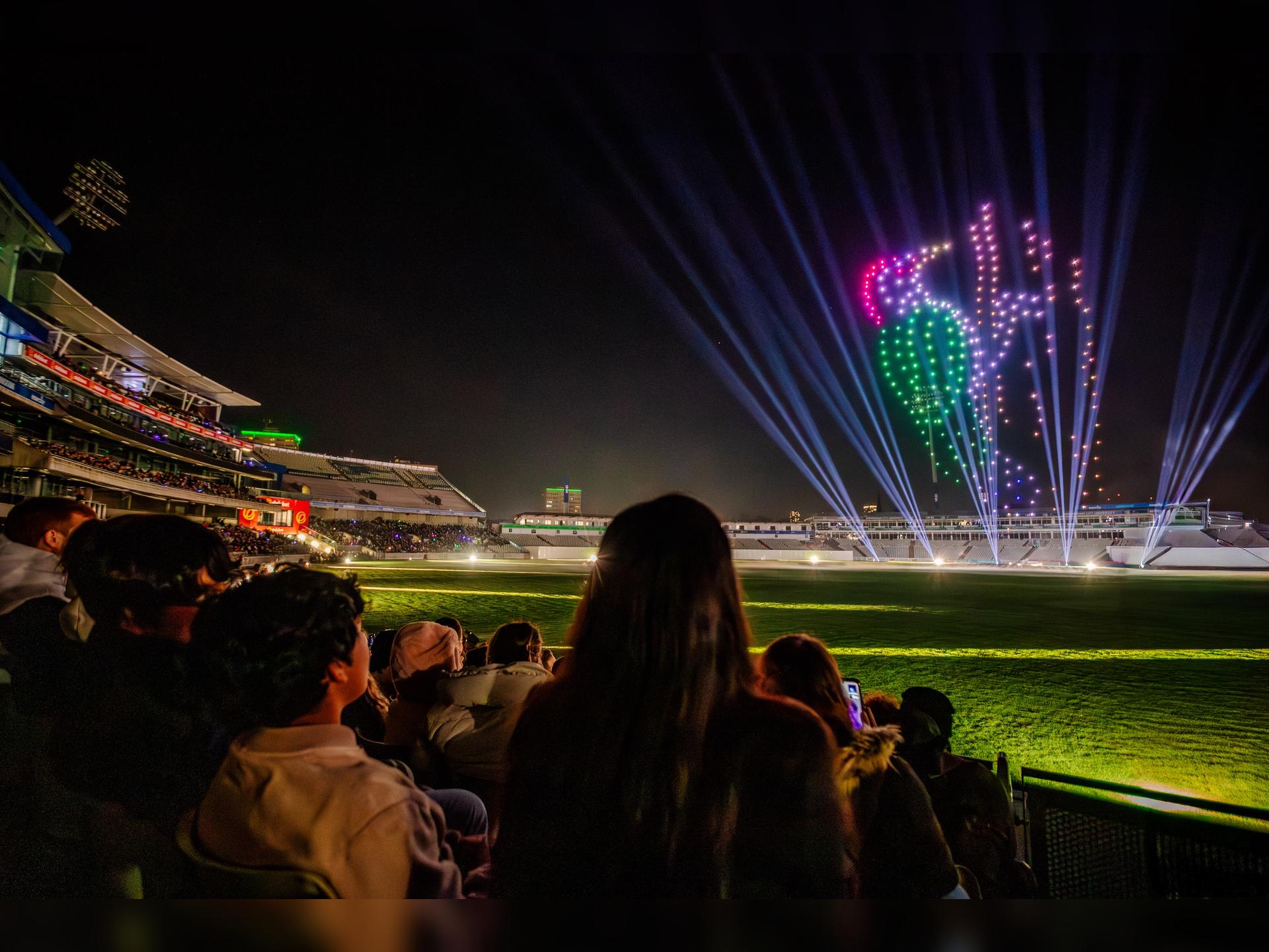 WILD Drone Light Show from Celestial: Britain's Got Talent 2026 runner's up