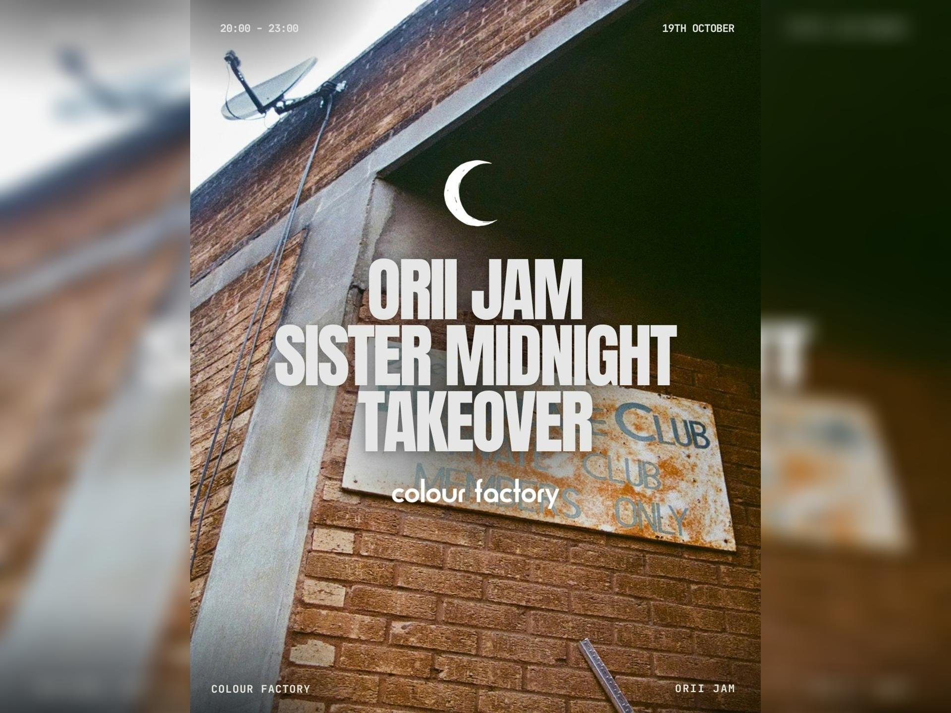 Orii Rebirth Sister Midnight Takeover #Oriieast