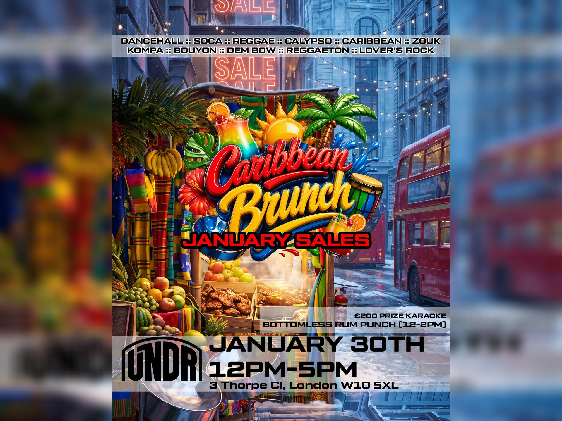 Caribbean Brunch (January) January Sales
