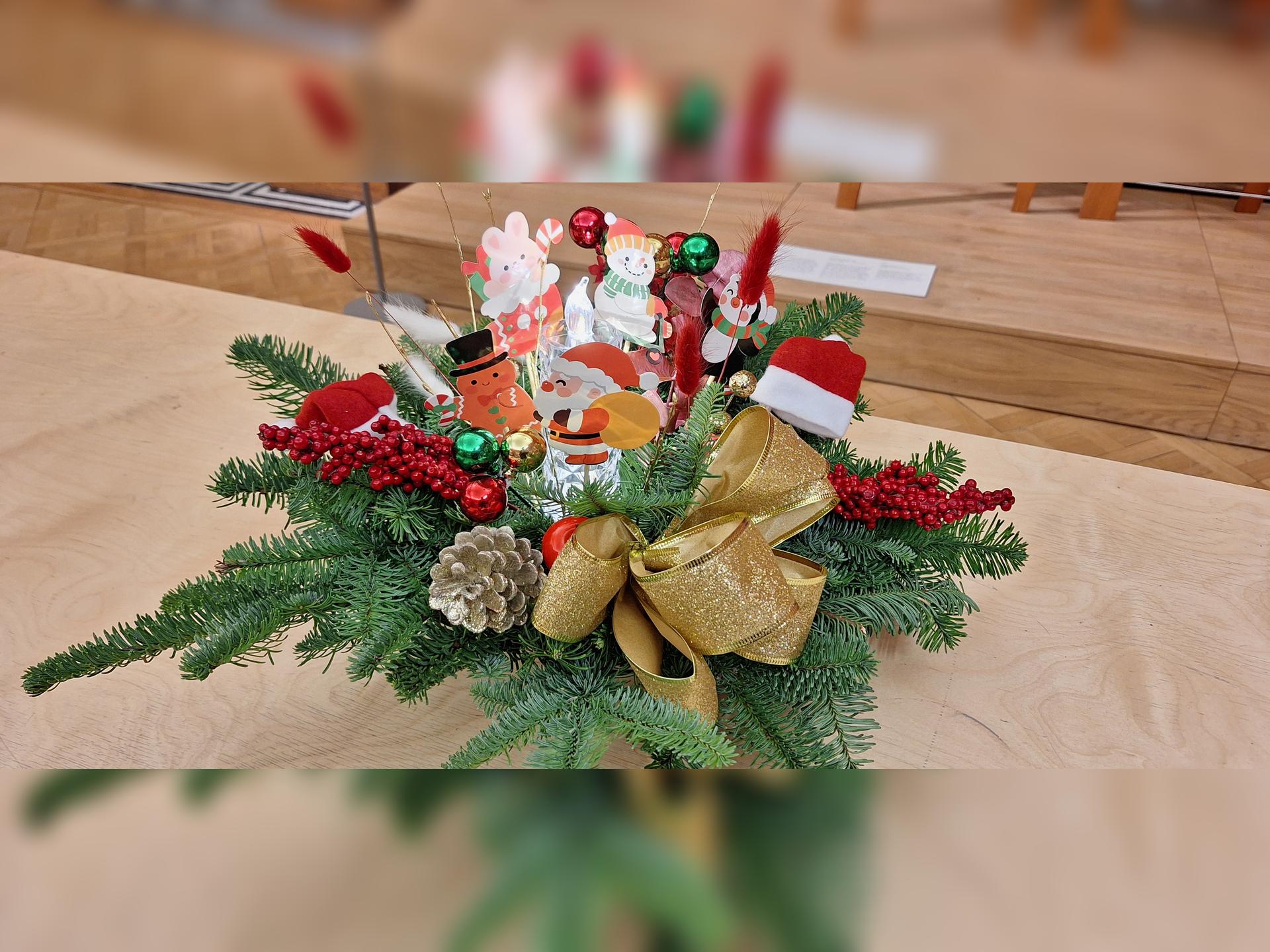 Floristry Workshop: Make a Festive Centrepiece