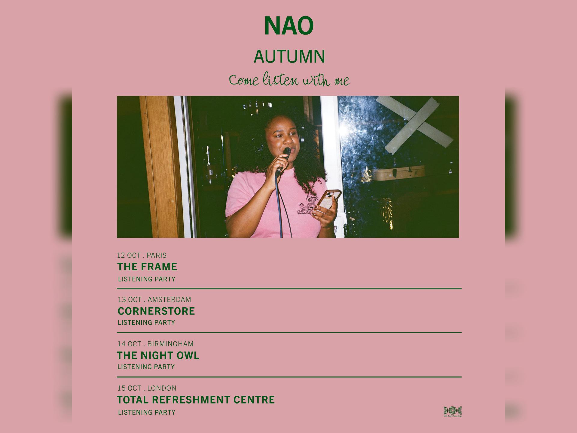 Nao Lp Pre-Release Listening Party, London
