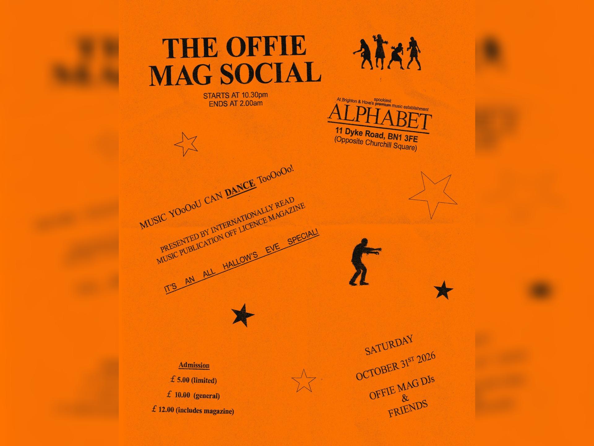 The Offie Mag Social (Halloween Special)