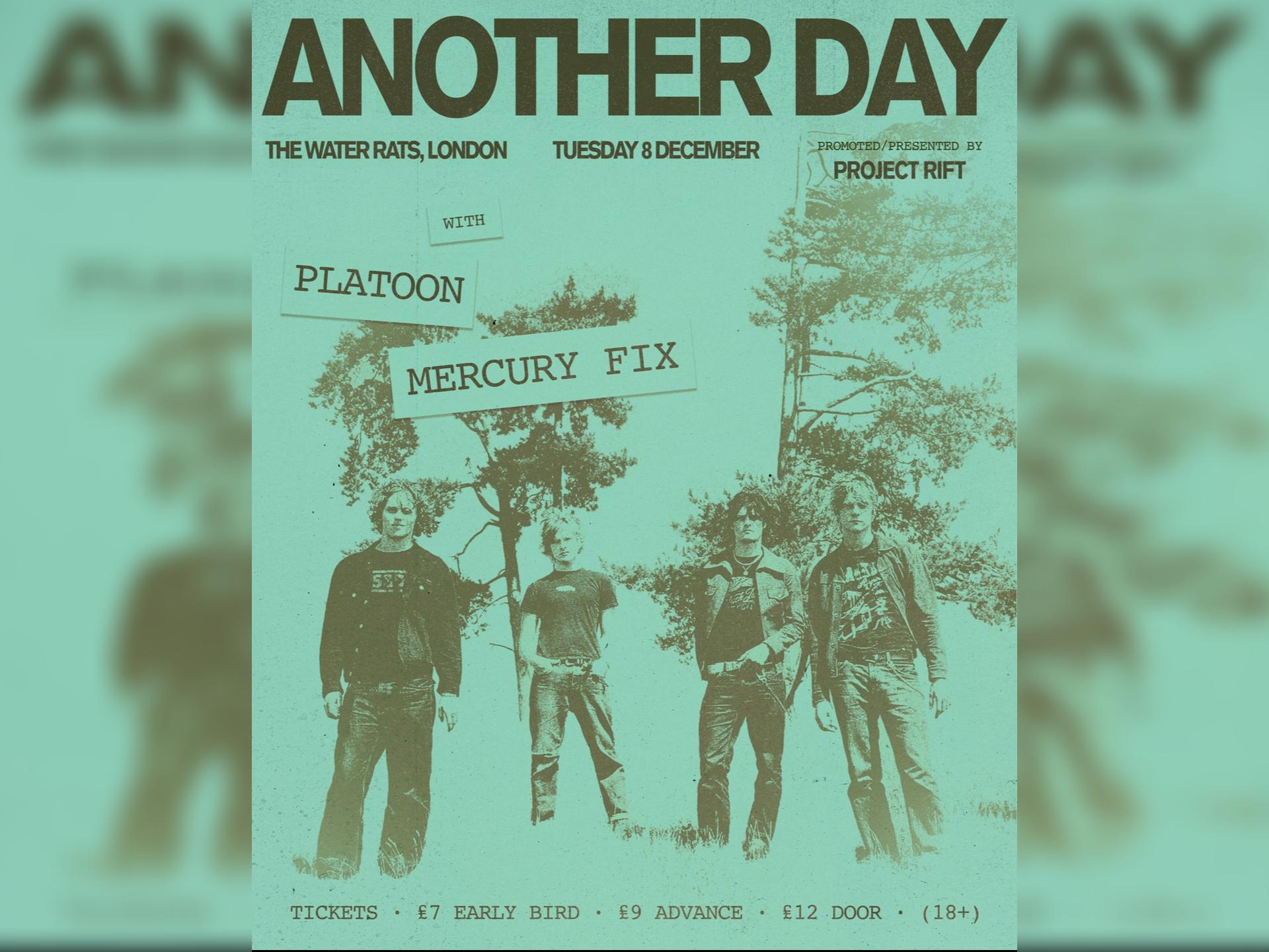 Another Day W/ Platoon + Mercury Fix