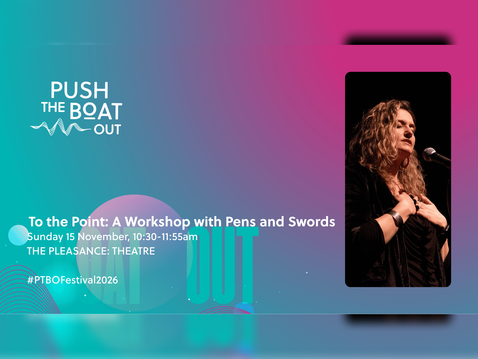 To the Point: a Workshop With Pens and Swords