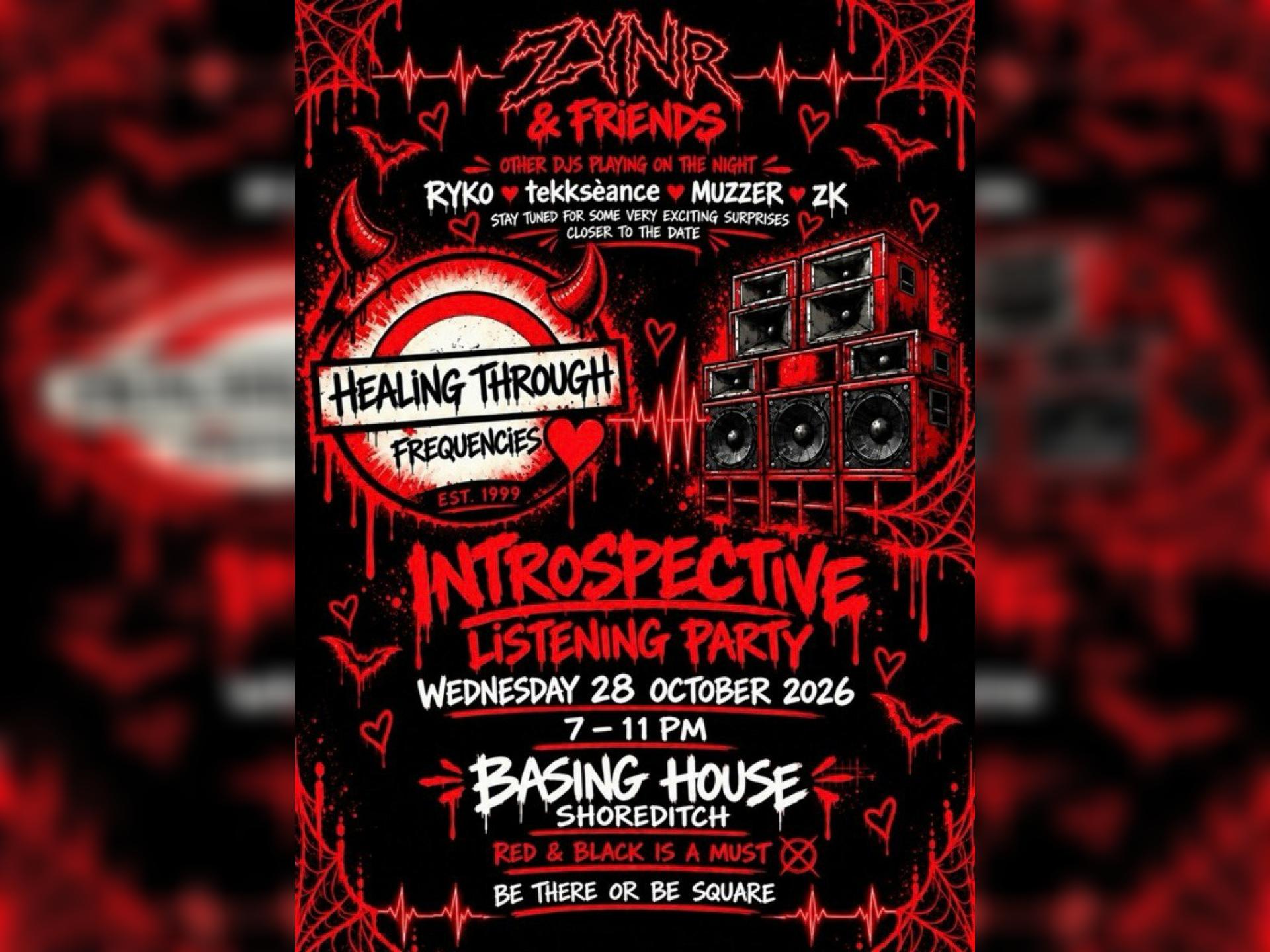 Introspective Ep Listening Party - Zynr & Friends
