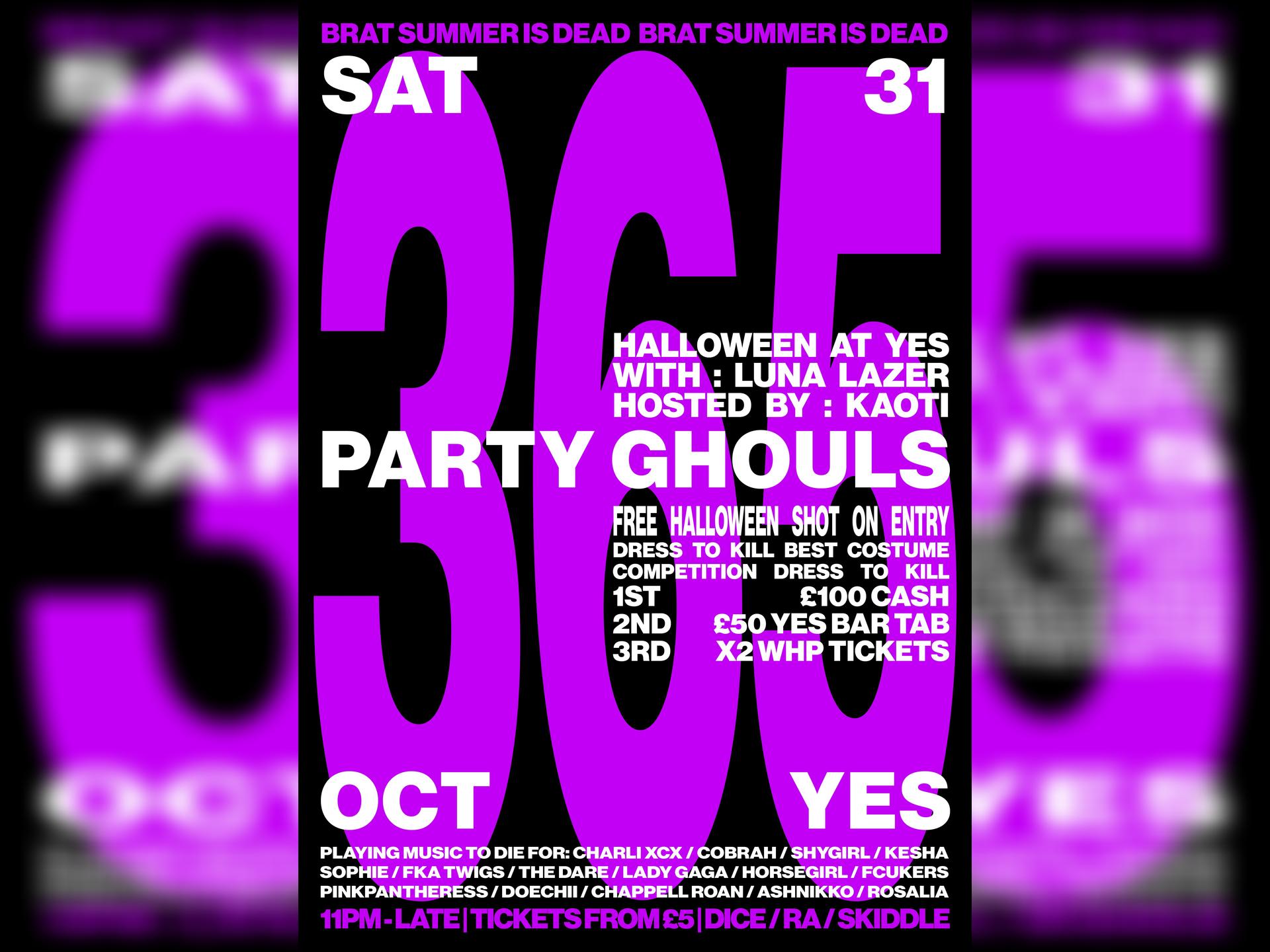 365 Party Ghouls: Halloween
