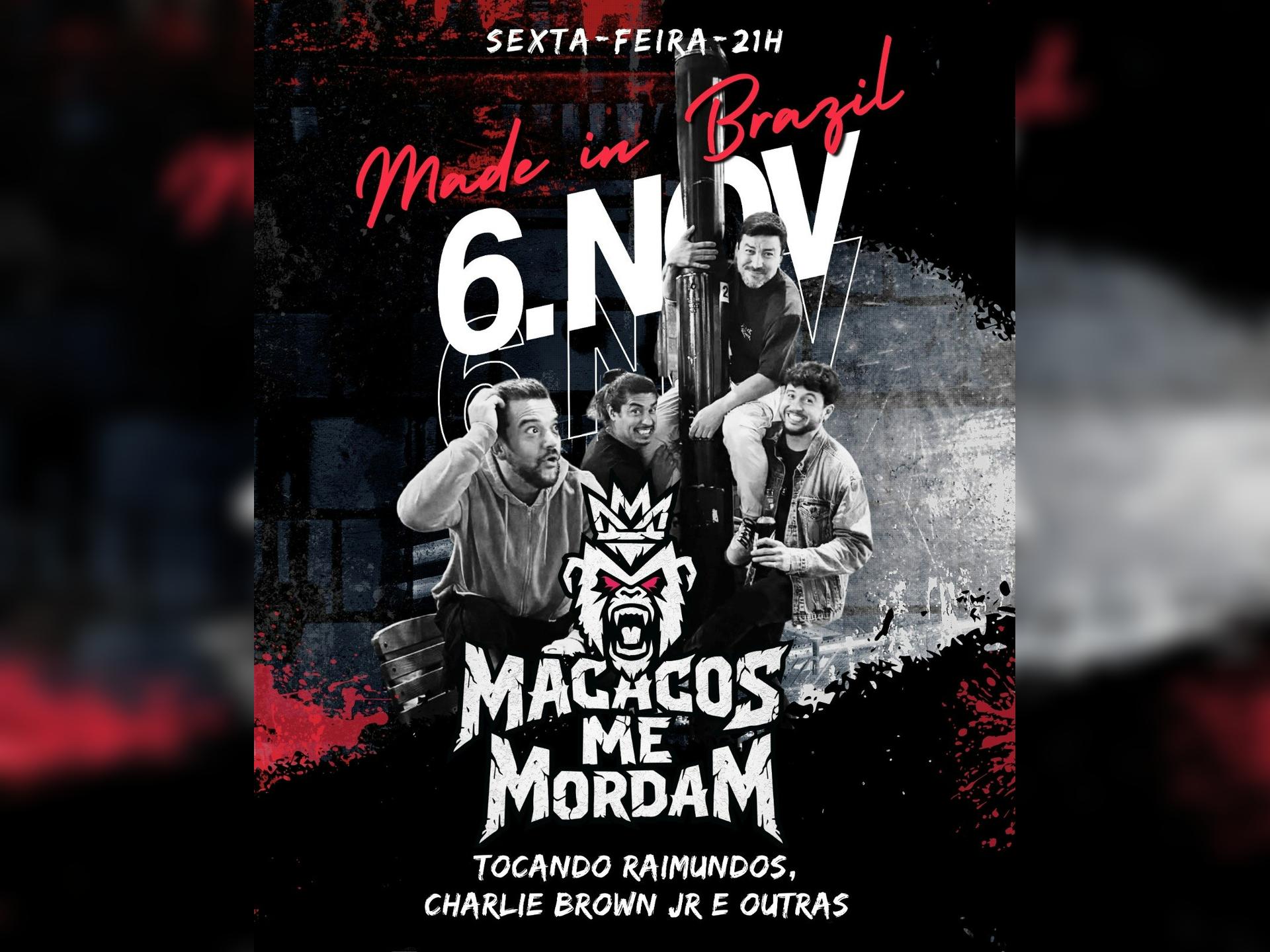 Macacos Me Mordam Live at Made in Brazil