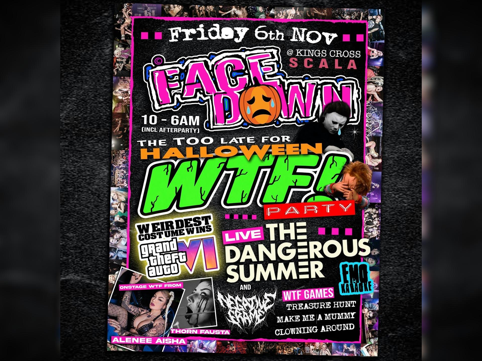 Face Down - Pop Punk, Metal, Emo Night London