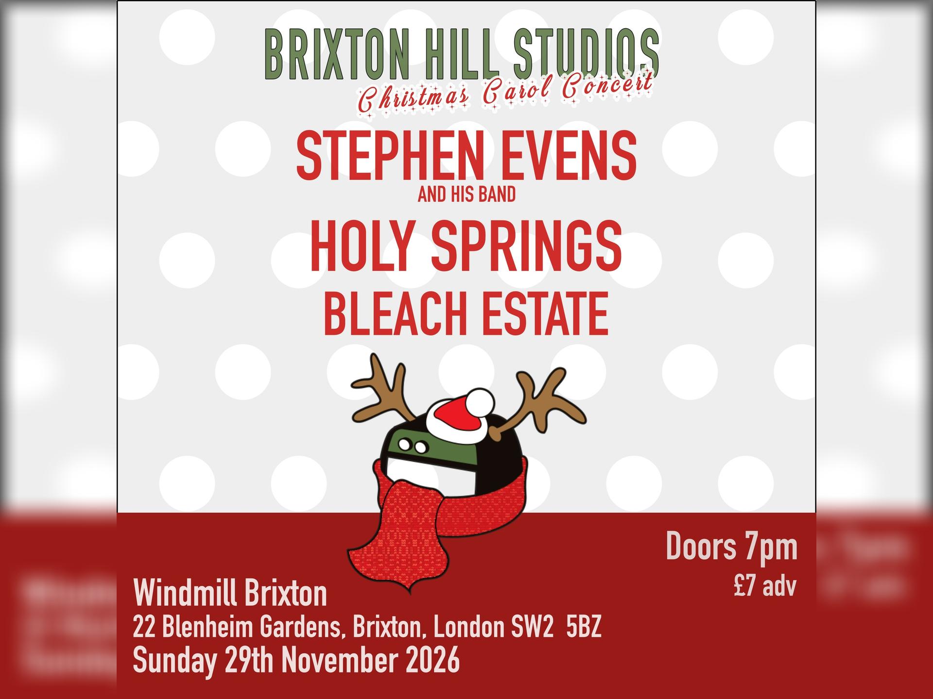Brixton Hill Studios Christmas Carol Concert
