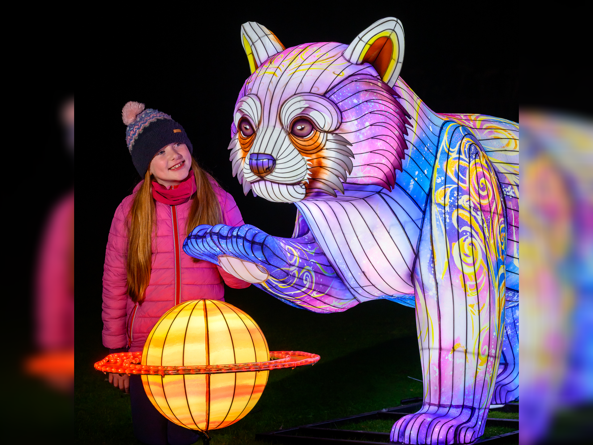 Edinburgh Zoo Giant Lanterns