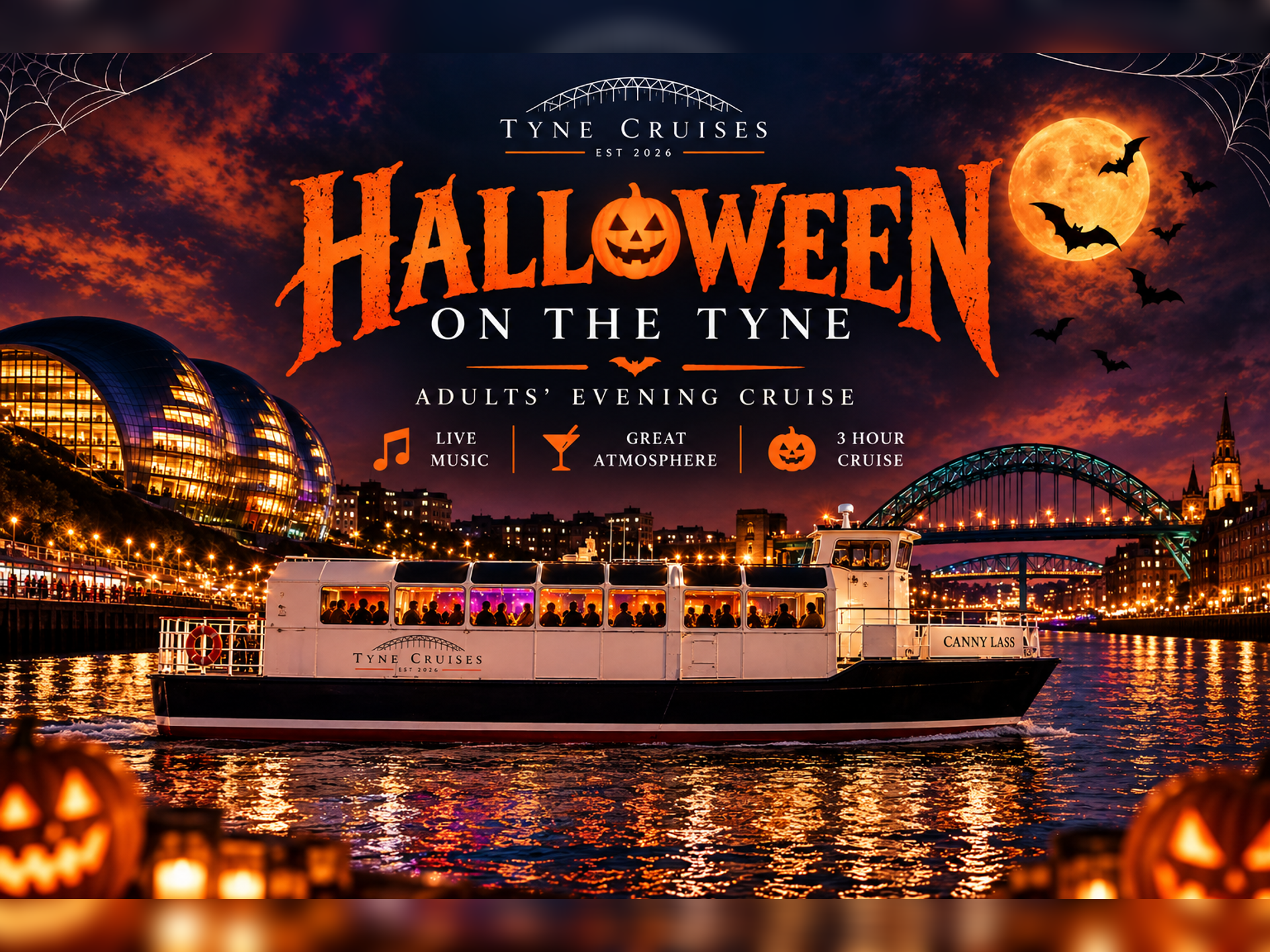 Halloween Night on the Tyne