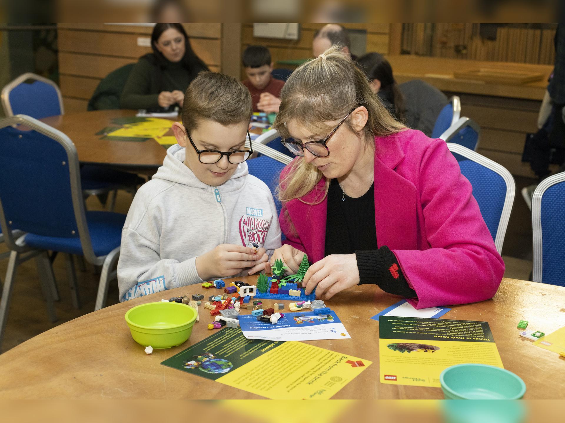 Lego Build the Change: Drop-in Mass Build