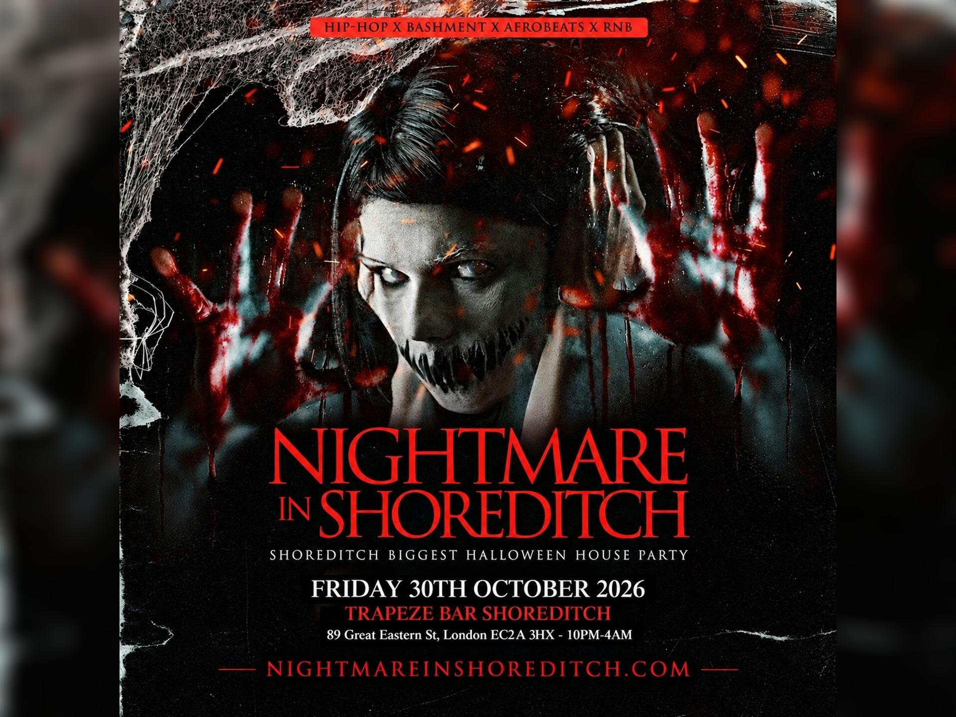 Nightmare in Shoreditch - Halloween Party