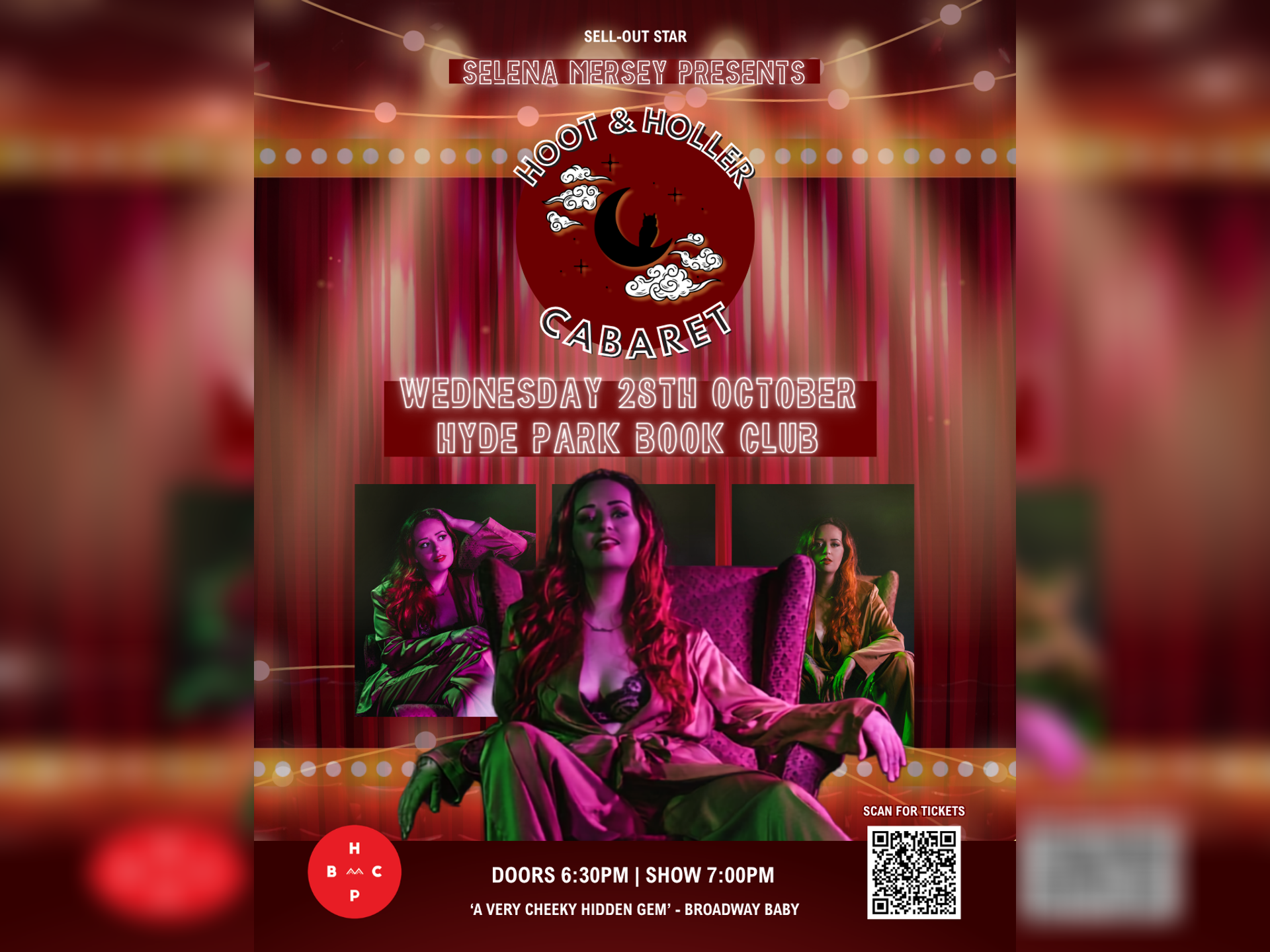 Hoot and Holler Cabaret: Hoot Hoot Hooray!