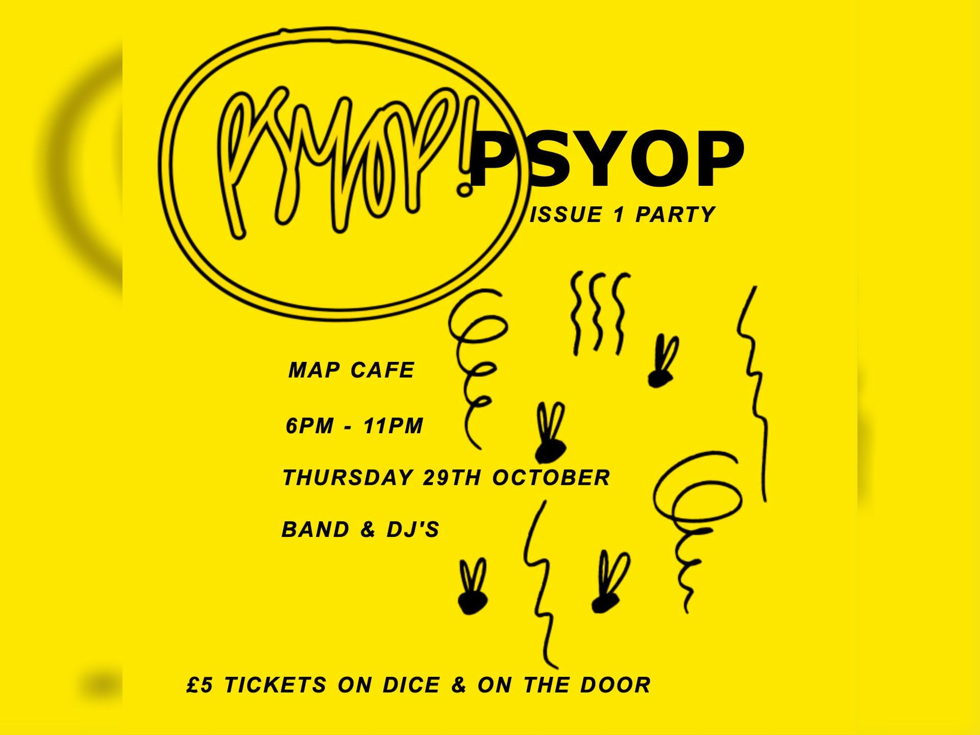 Psyop! Issue 1 Party
