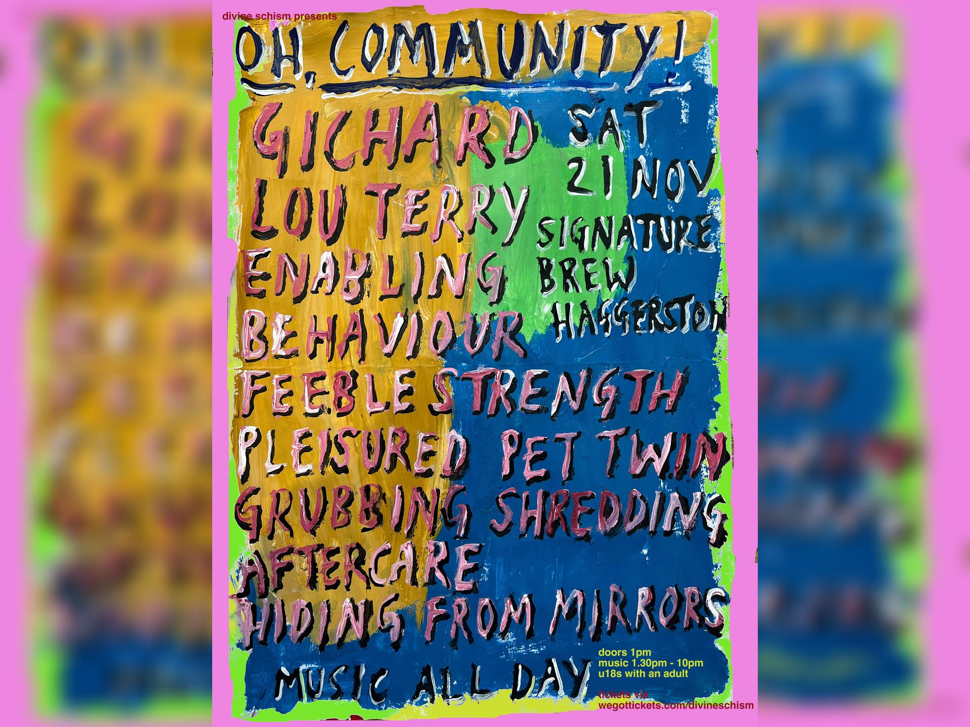 Divine Schism's Oh Community