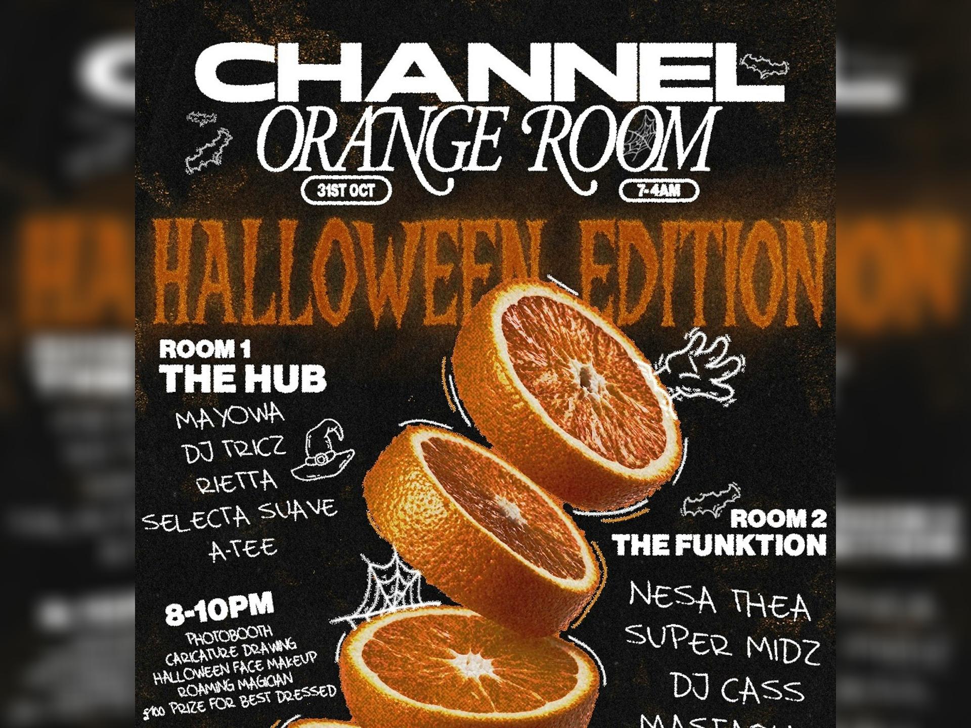 Channel Orange Room: Halloween Edition