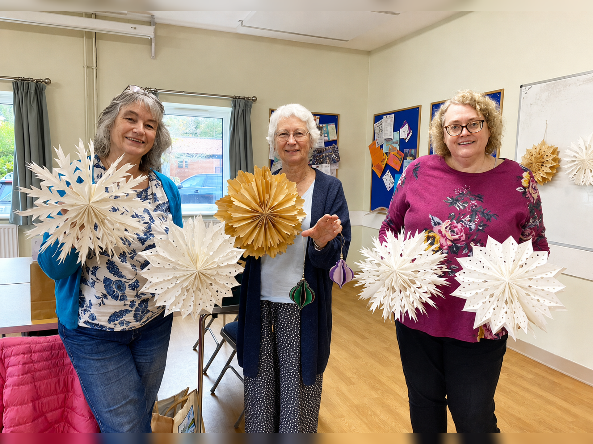 Festive Paper Decorations Workshop