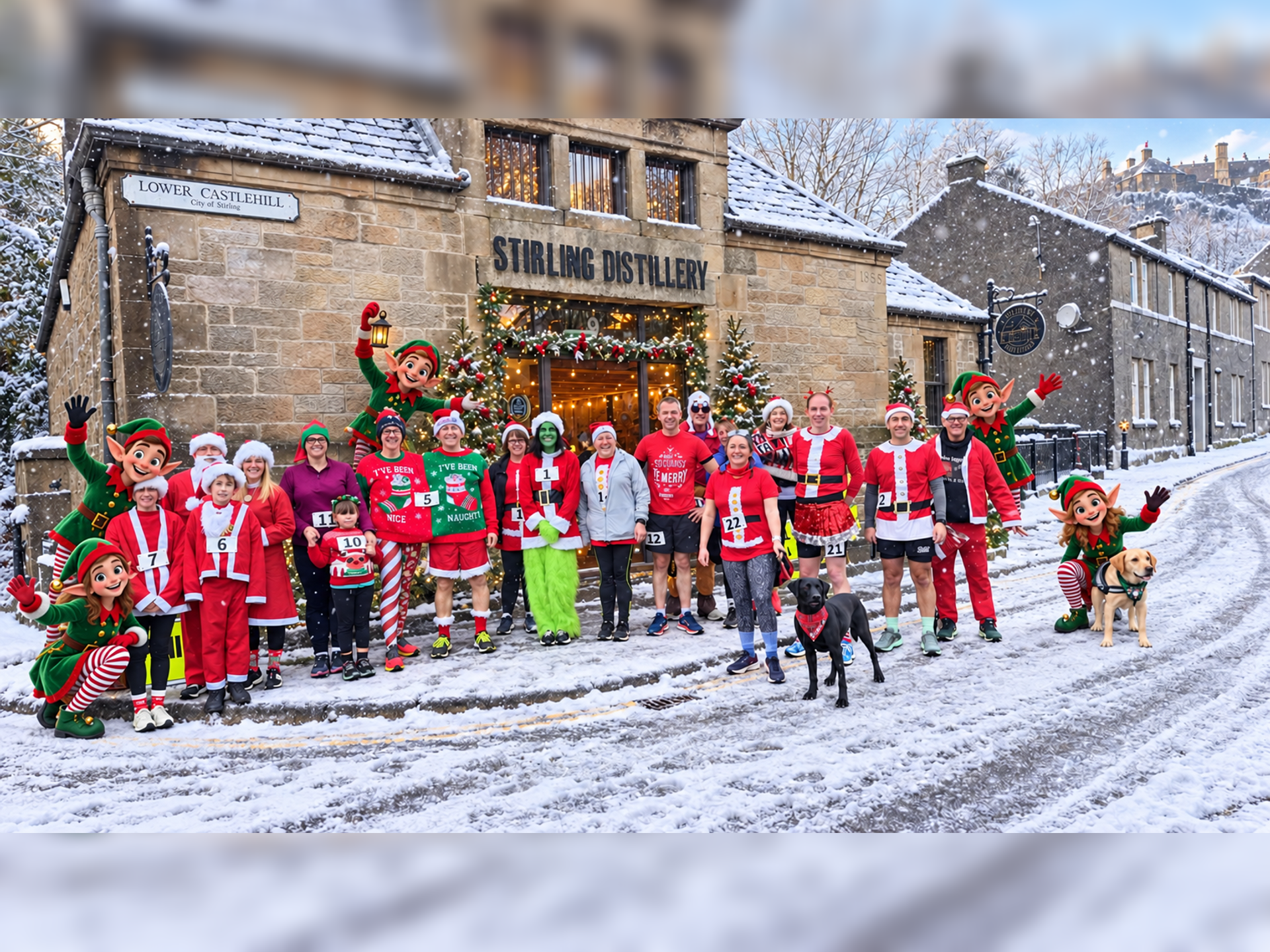 Stirling Distillery Santa Dash