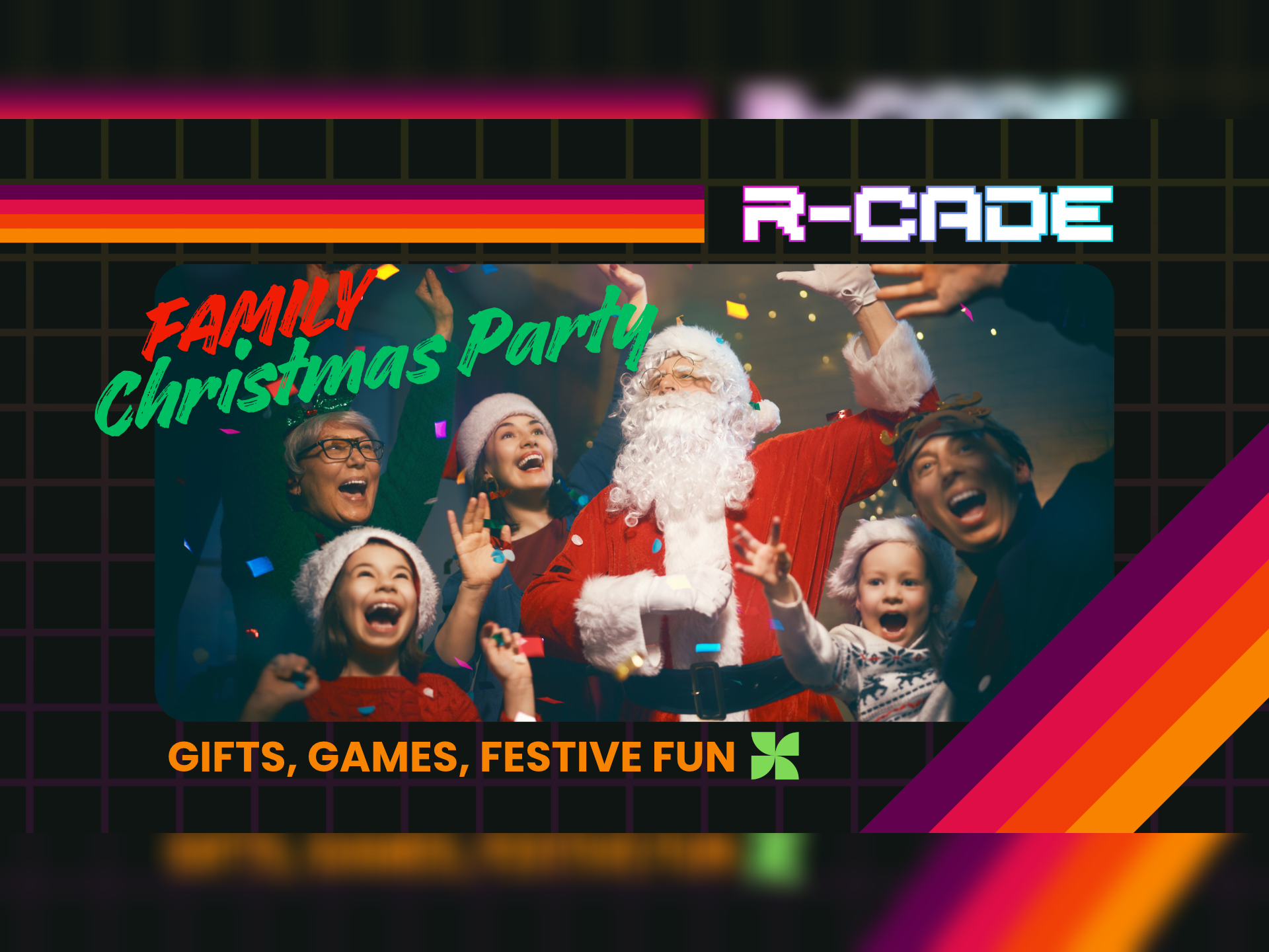 Family Christmas Game Party