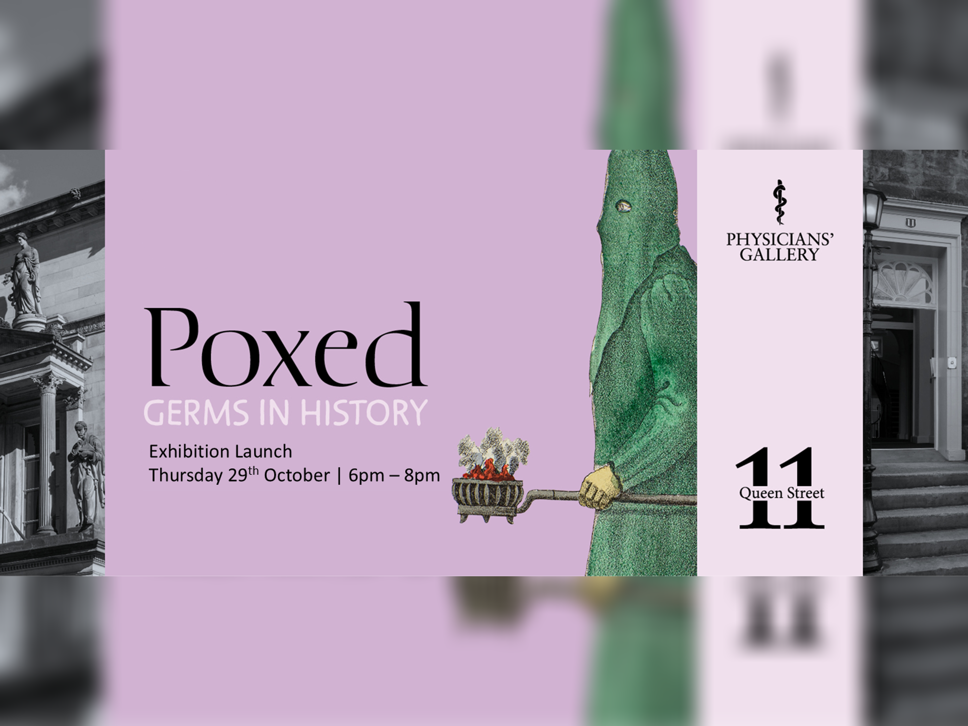 Exhibition Launch of Poxed: Germs in History