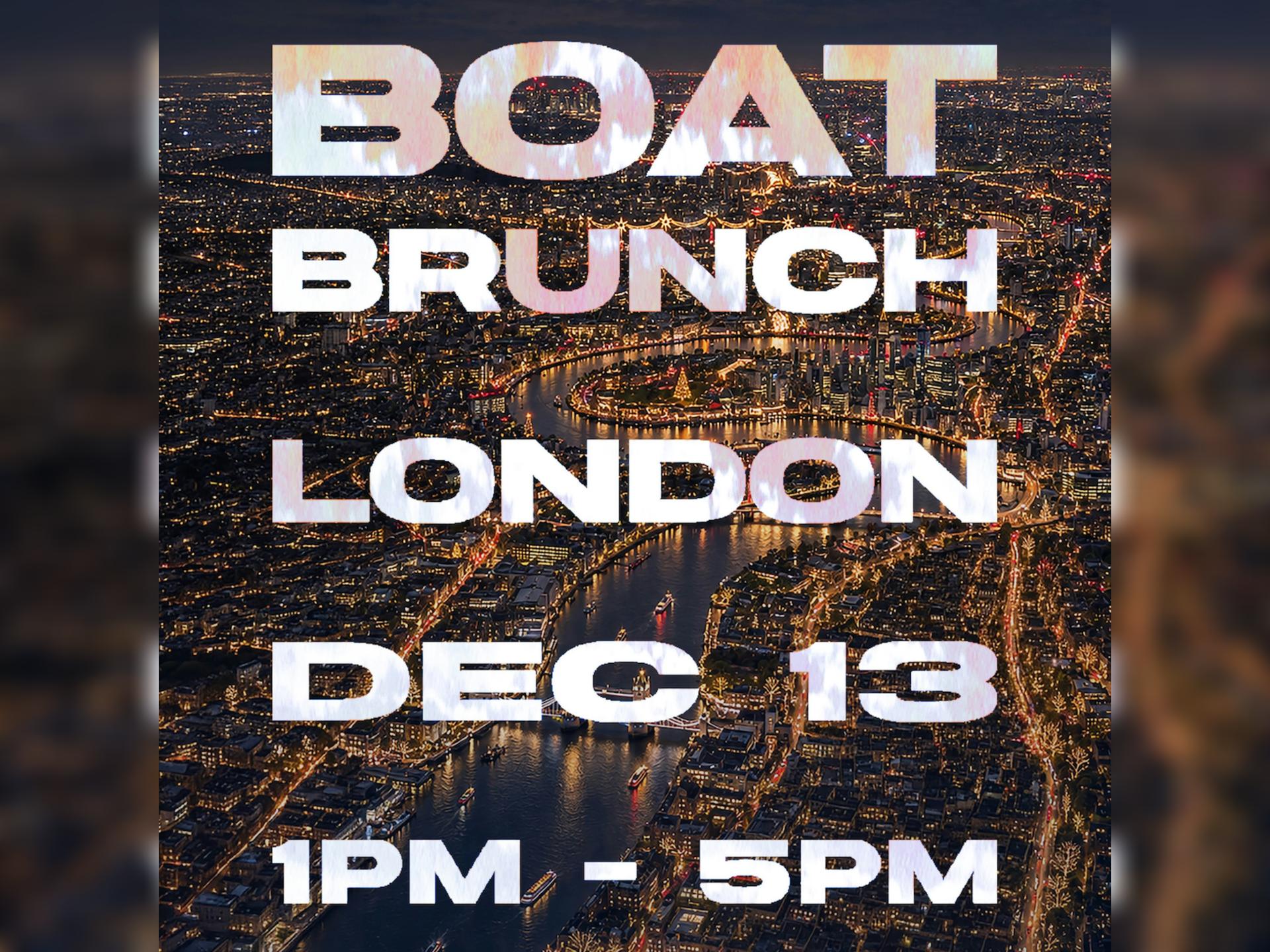 Boat Brunch Holiday Edition