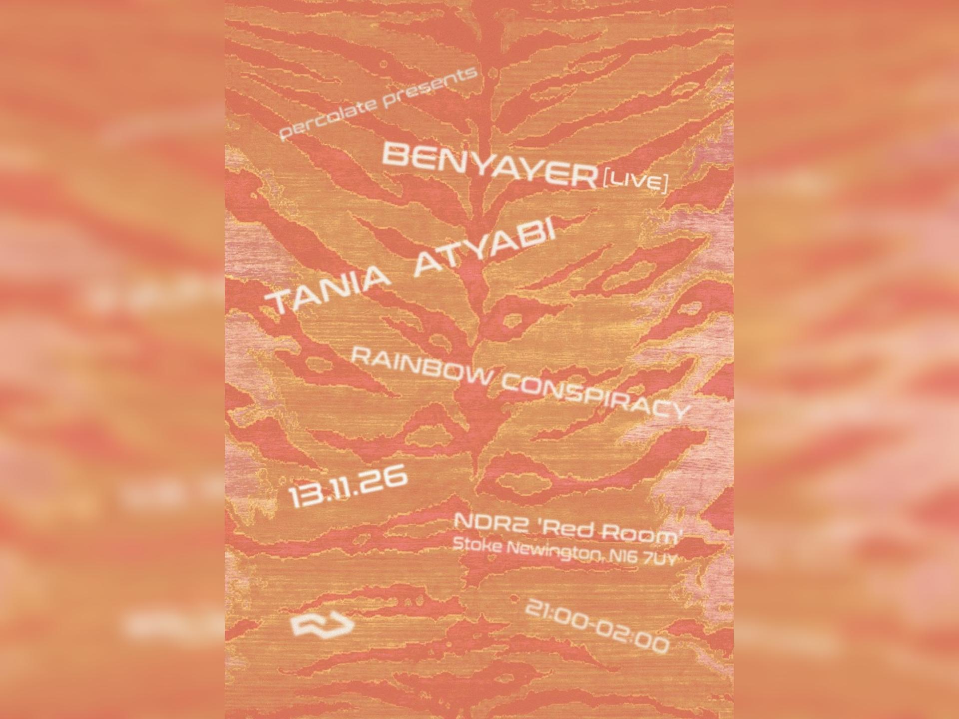 Benyayer (Live), Tania Atyabi, Rainbow Conspiracy