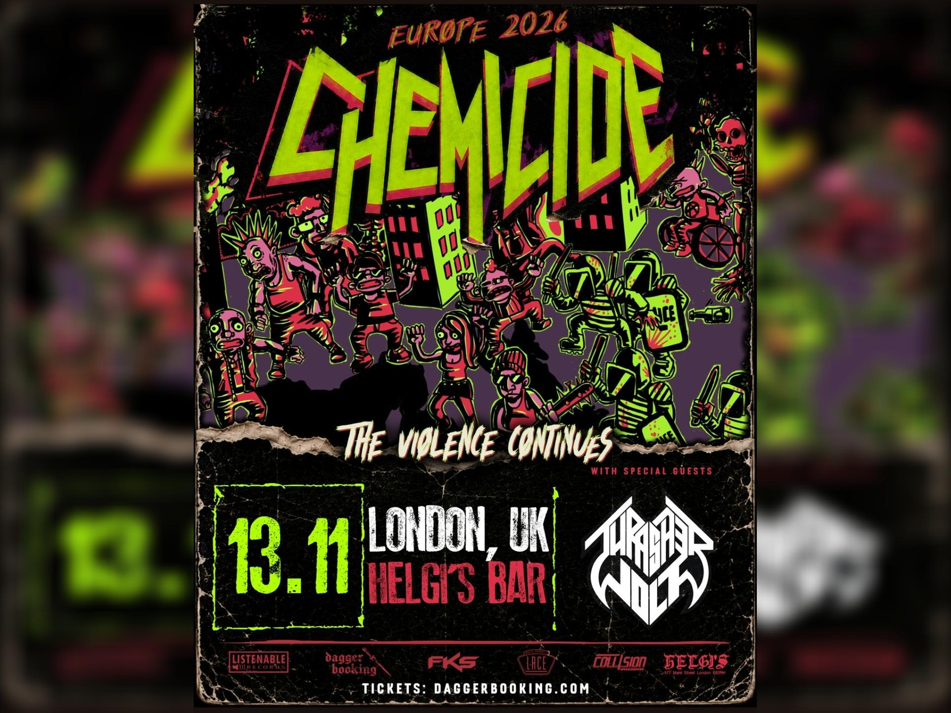 Chemicide + Thrasherwolf