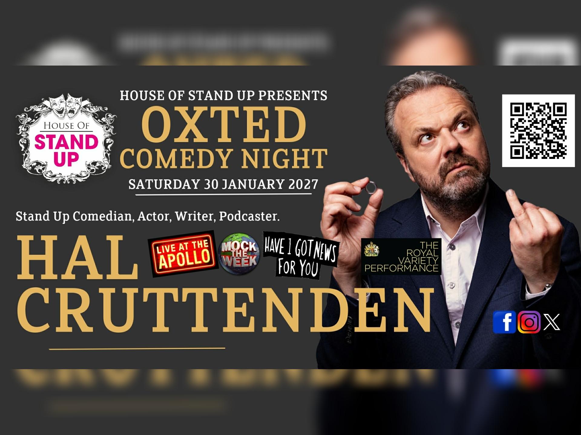 Oxted Comedy with Hal Cruttenden