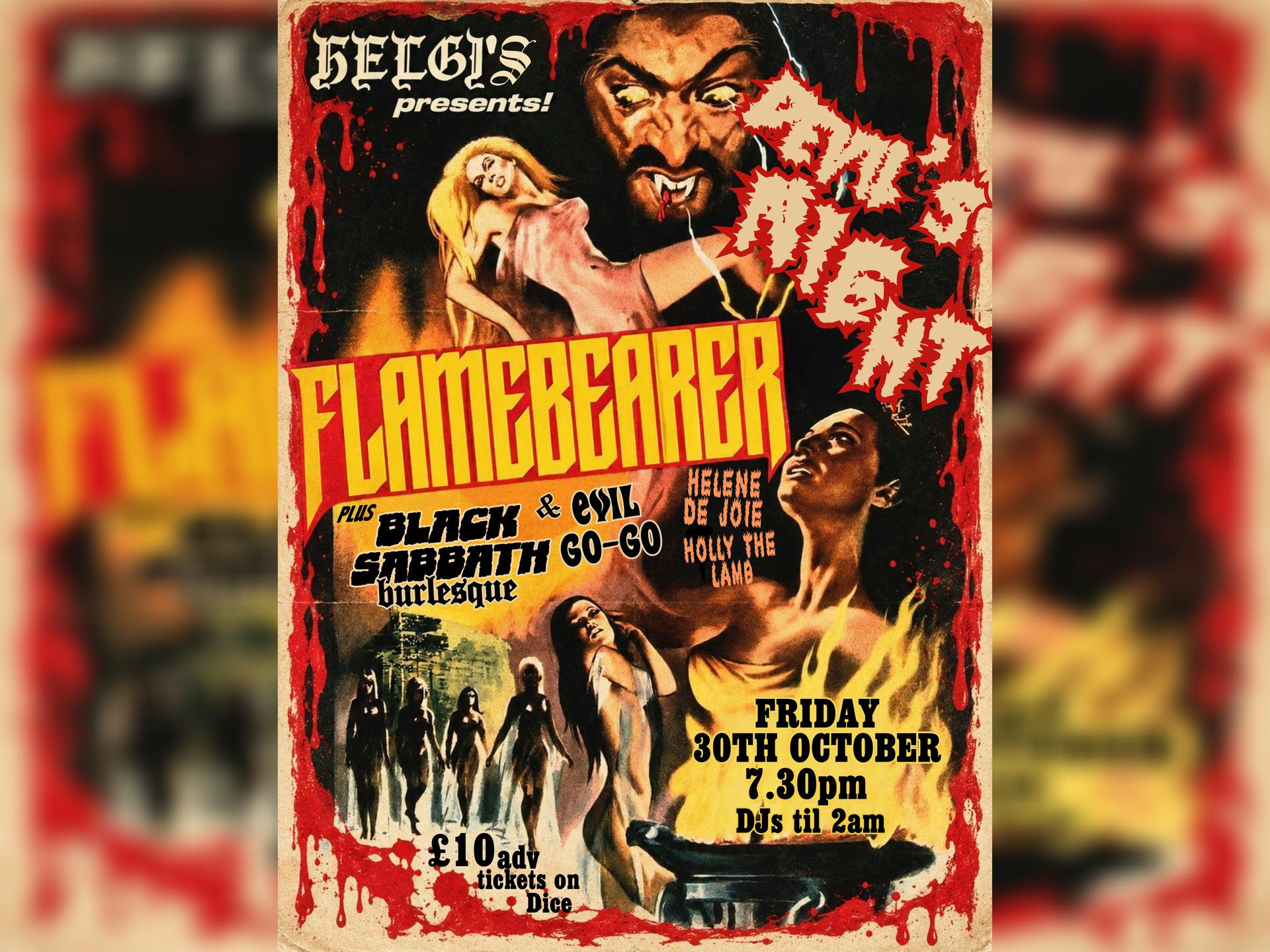 Devil's Night- Flamebearer/Black Sabbath Burlesque
