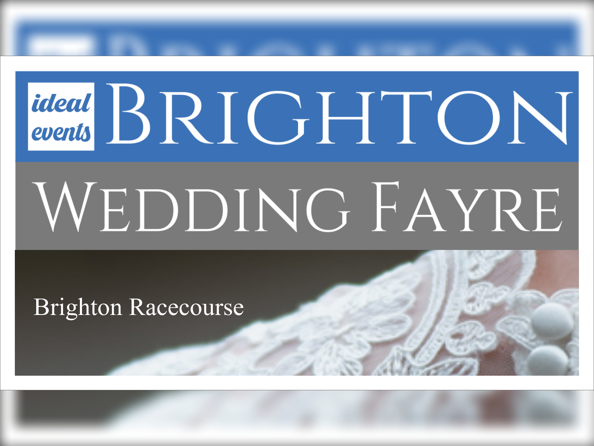 Brighton Wedding Fayre
